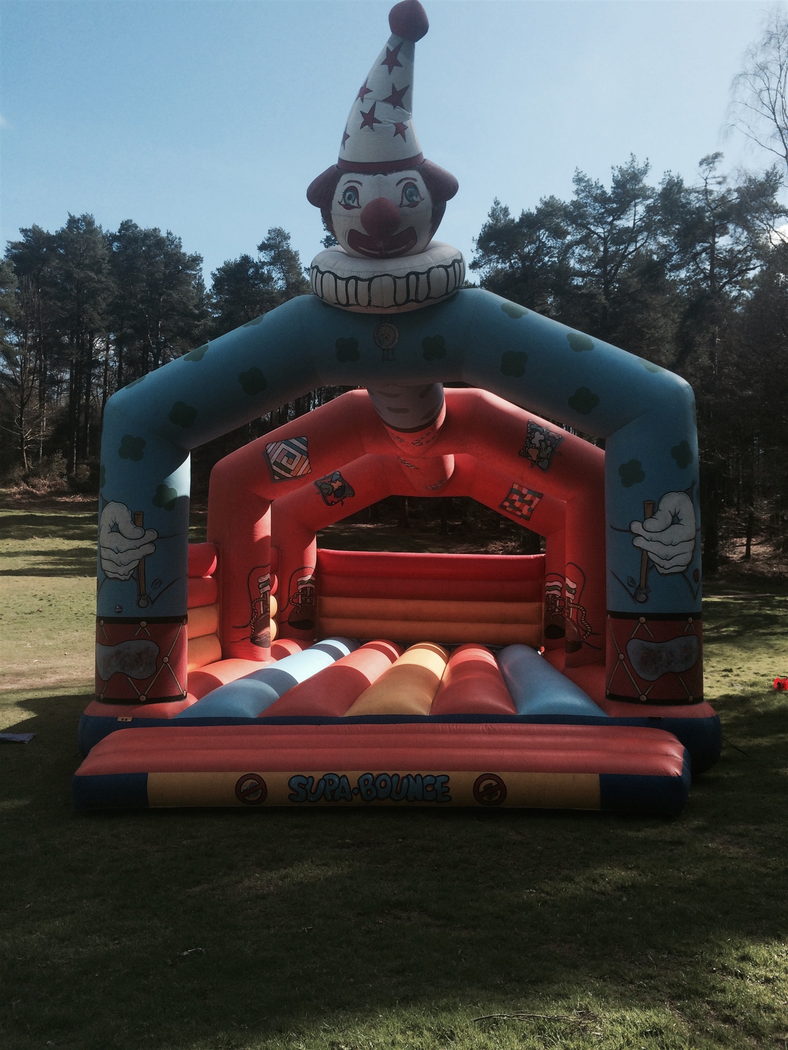 Supabounce Castle Joker Supa Bounce - Bouncy Castle Hire, Fairground Attractions and ...