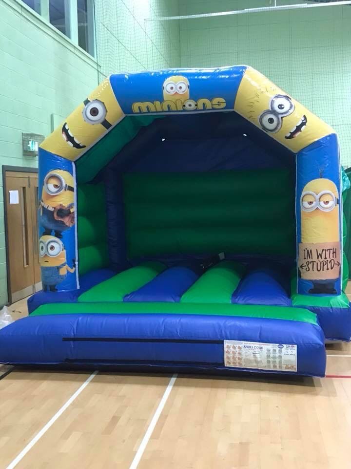 Minion Bouncy Castle Bouncy Castle Hire In Manchester Stockport Cheshire Oldham Rochdale Salford Leigh