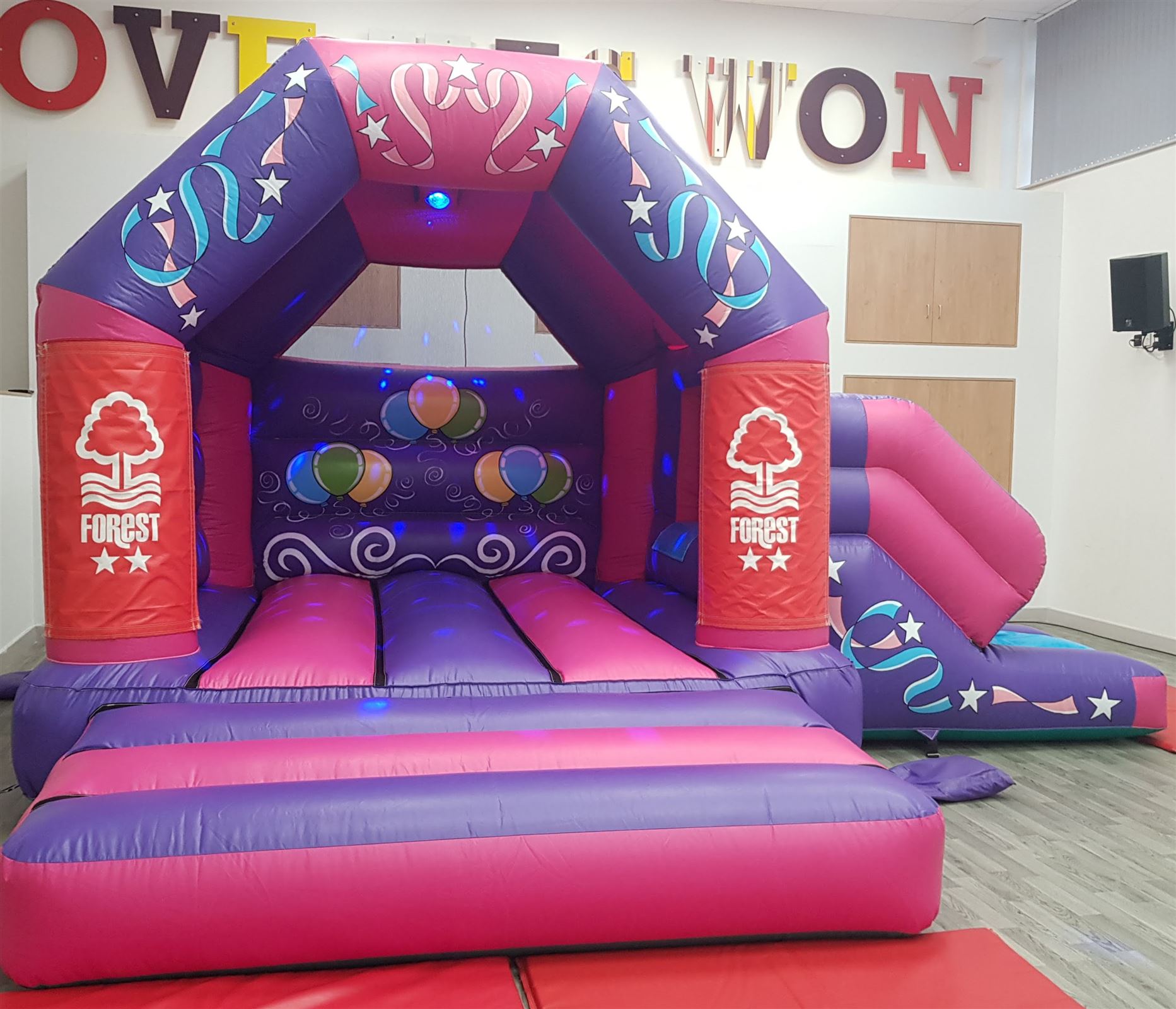 disco bouncy castles