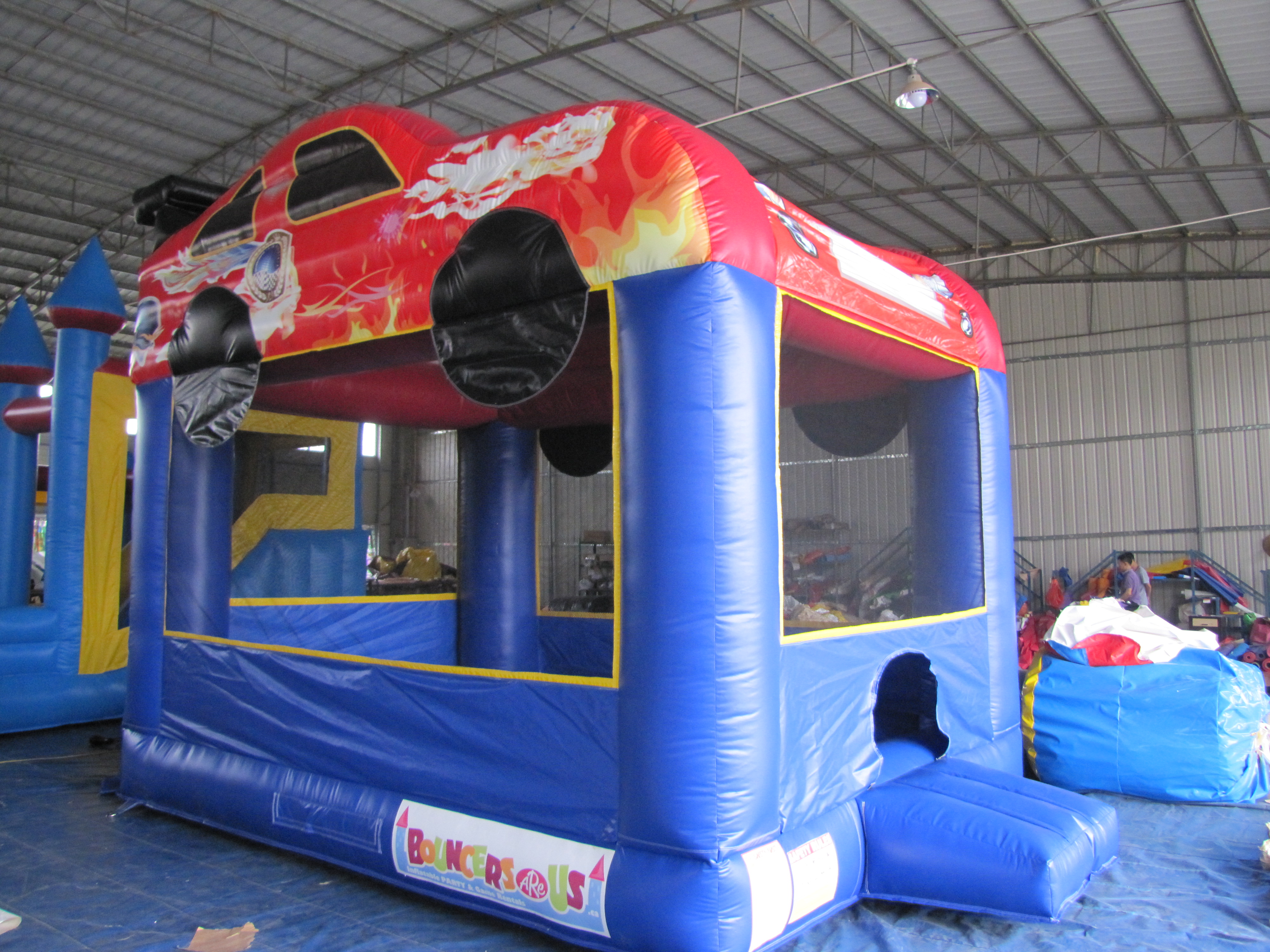 Sports Car Bouncy Castle