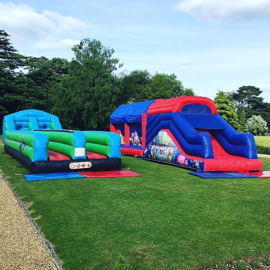 Inflatable Bungee Run Inflatable, Bouncy Castle, Entertainment