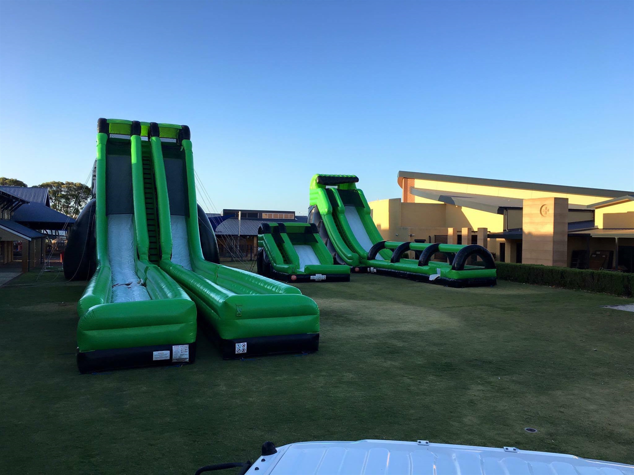bouncy castle slip and slide