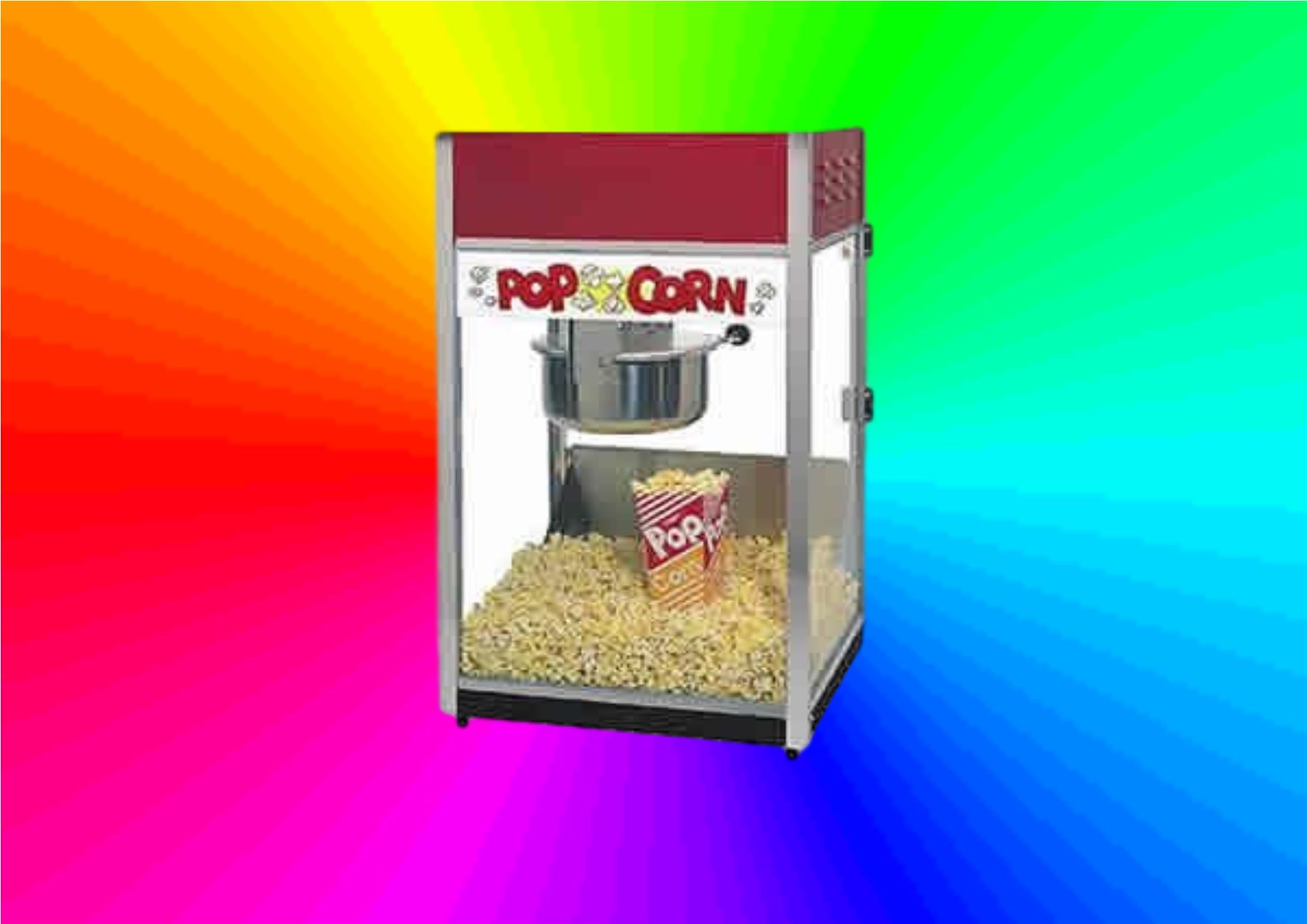 Popcorn/Candy Floss and Slush Machine Adults and Children's Bouncy