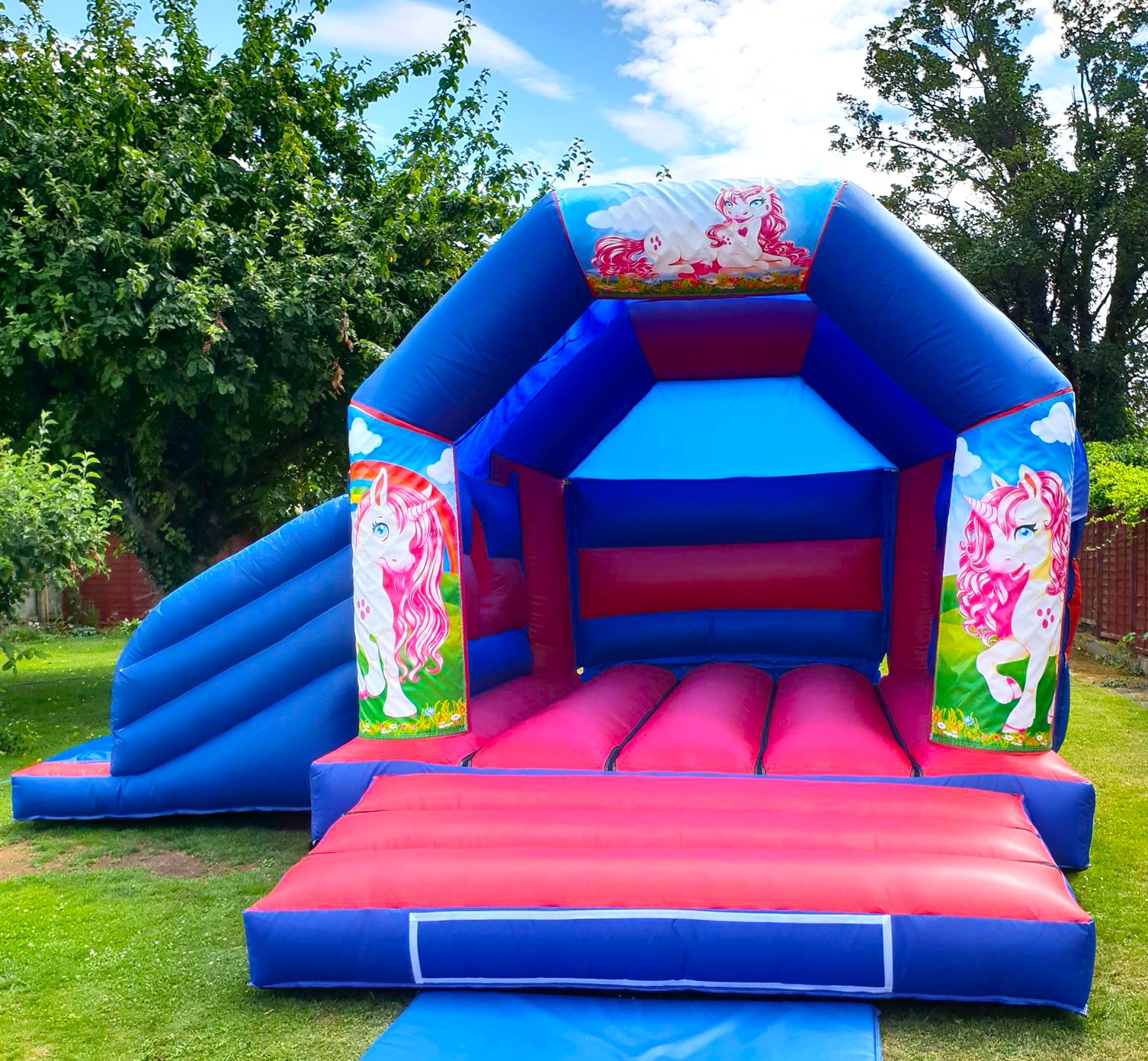 Bounce and Slide Bouncy Castle Combo Hire Cheltenham from Kings!