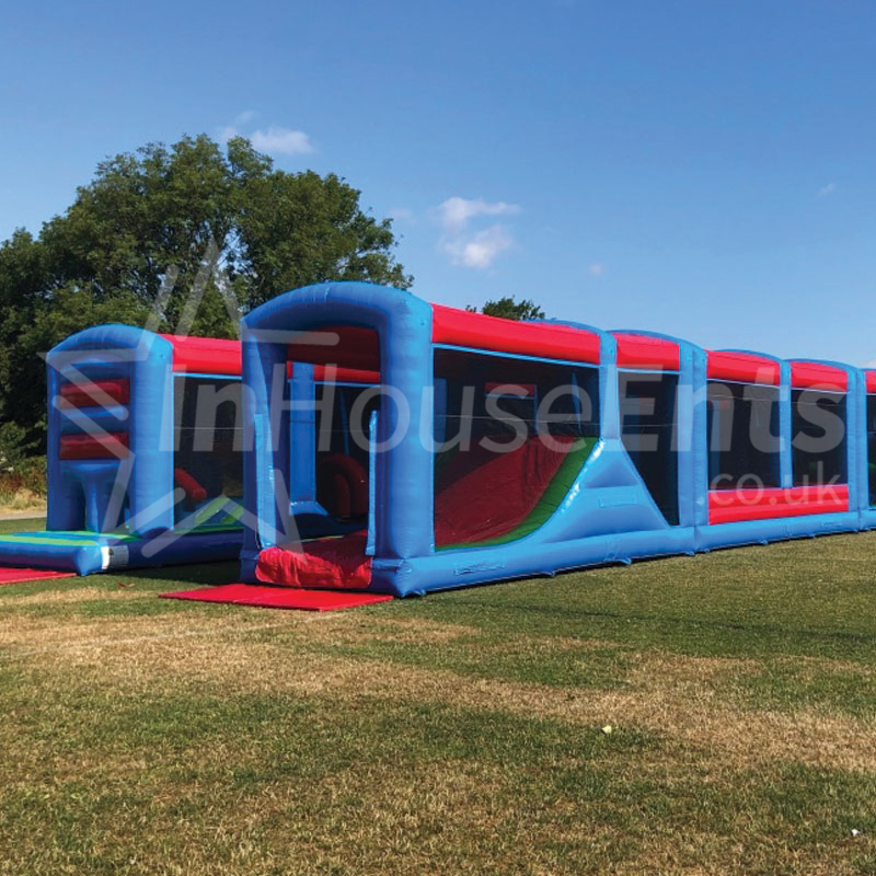 Ultimate Assault Course 225Ft - The Largest in Wales! - Bouncy Castles ...
