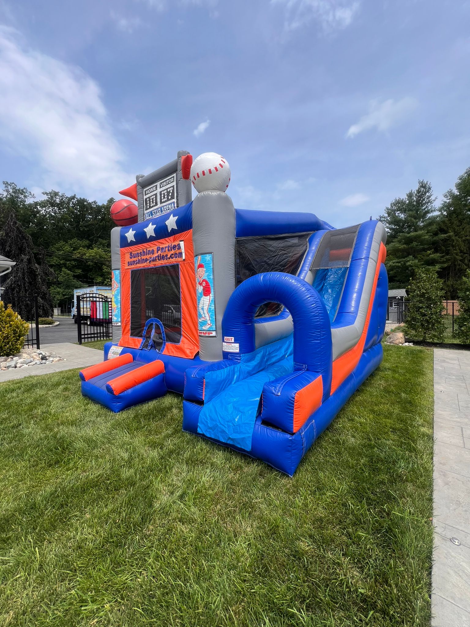 All Star 5-in-1 Combo - Bounce House Rentals in New Jersey | Walkin On ...