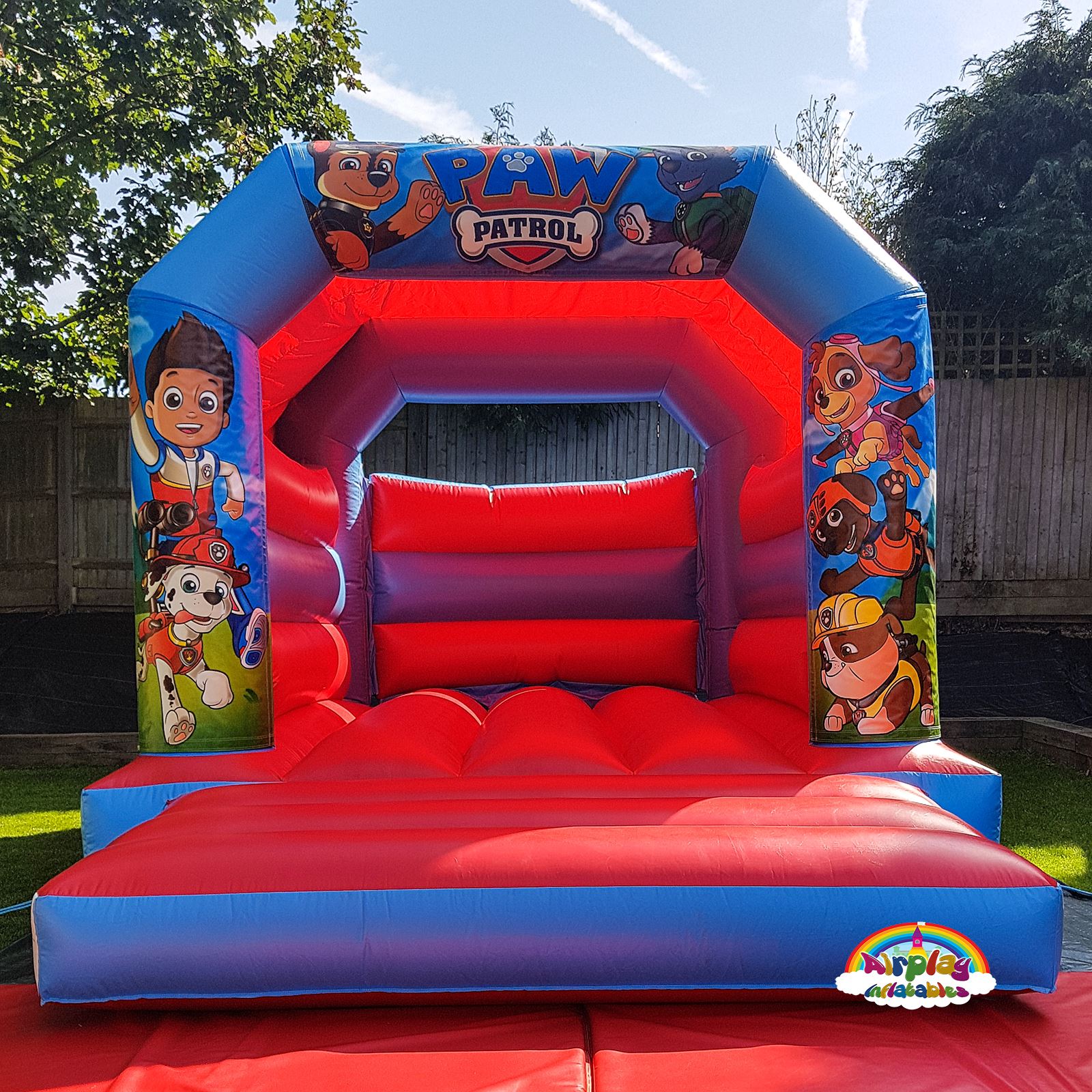 paw patrol bouncy castle