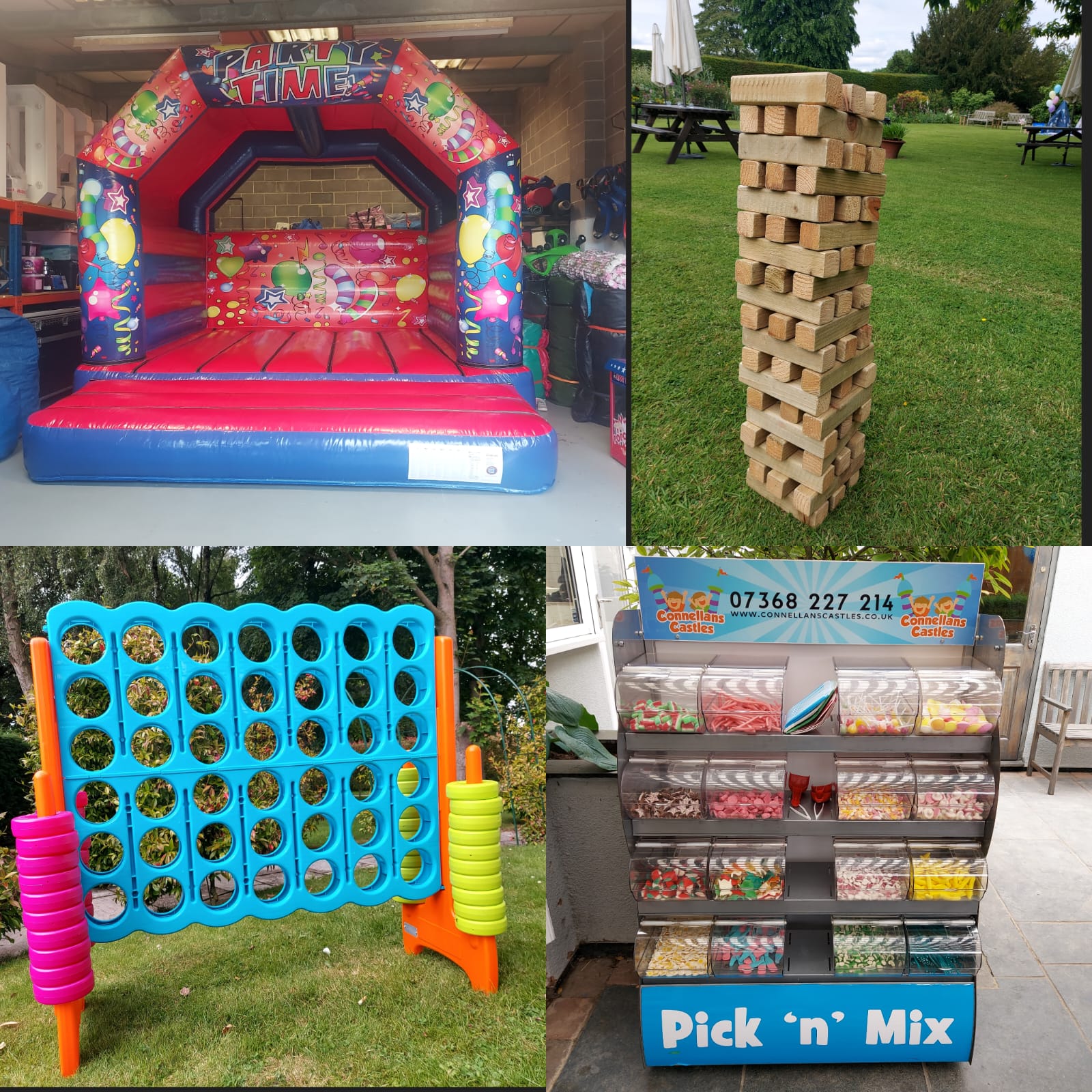 Pick n Mix Stand - Bouncy Castle Hire in Nottinghamshire/Derby