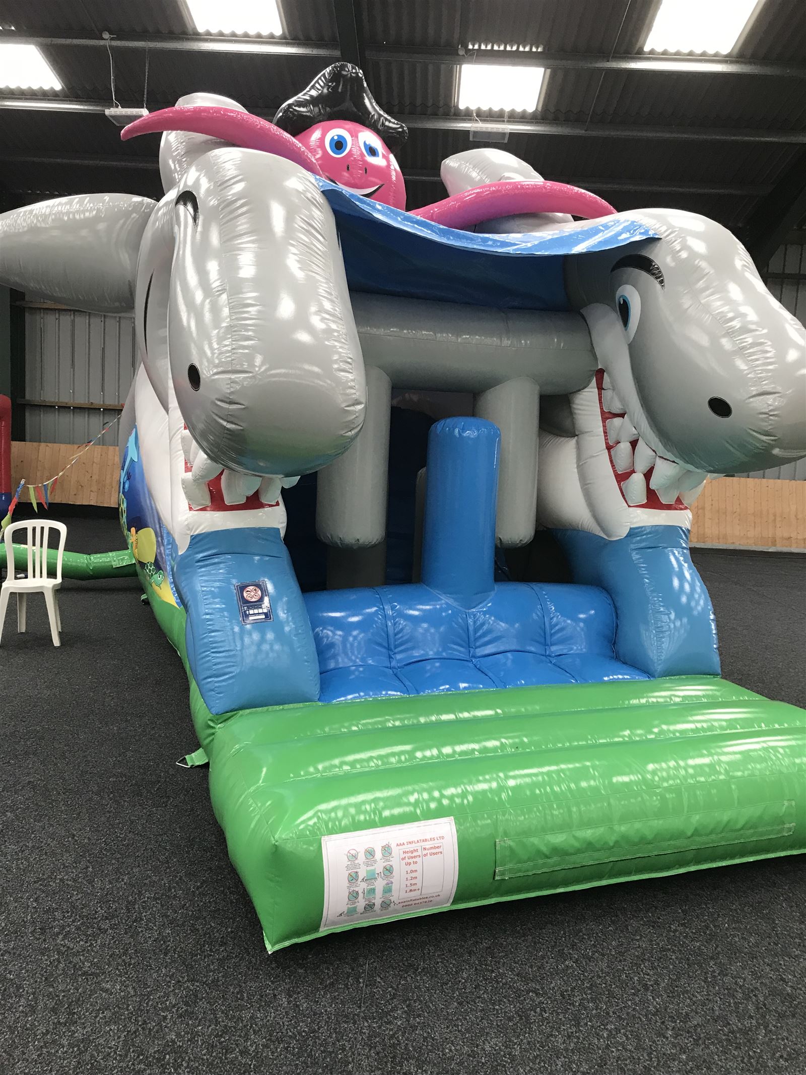 baby shark bouncy castle hire