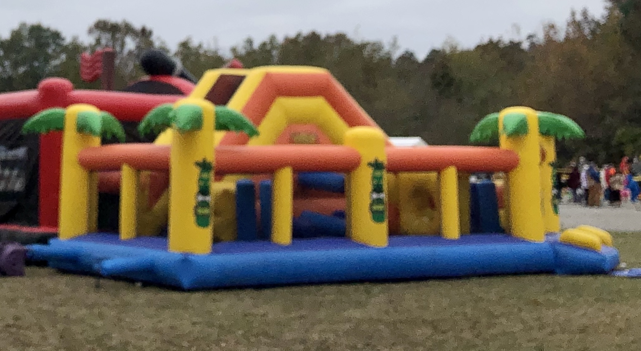 Rainforest Run Combo Obstacle Course Best Inflatable Hire service in