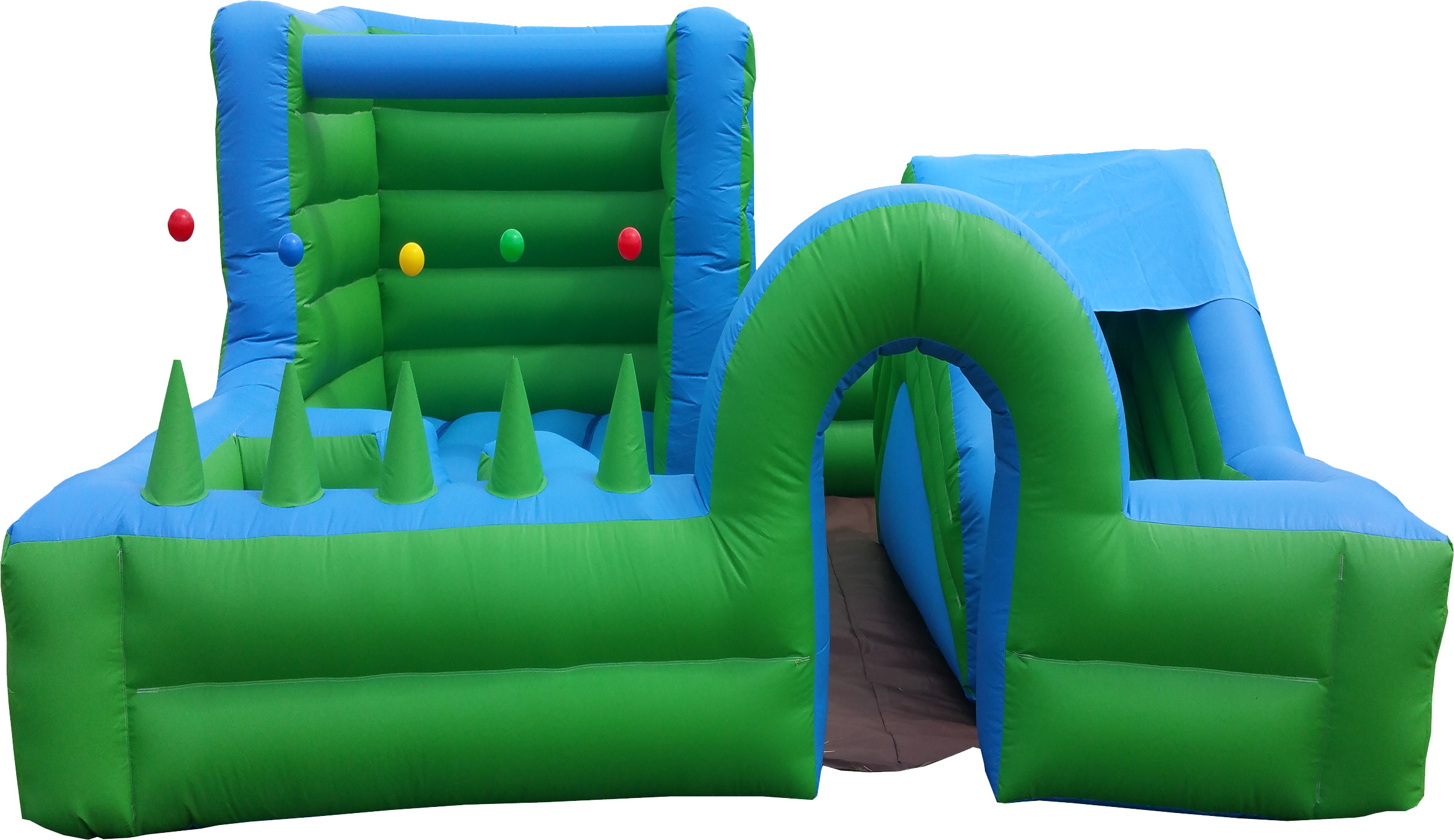 Assault Course & Play Park Bouncy castle and inflatable hire in