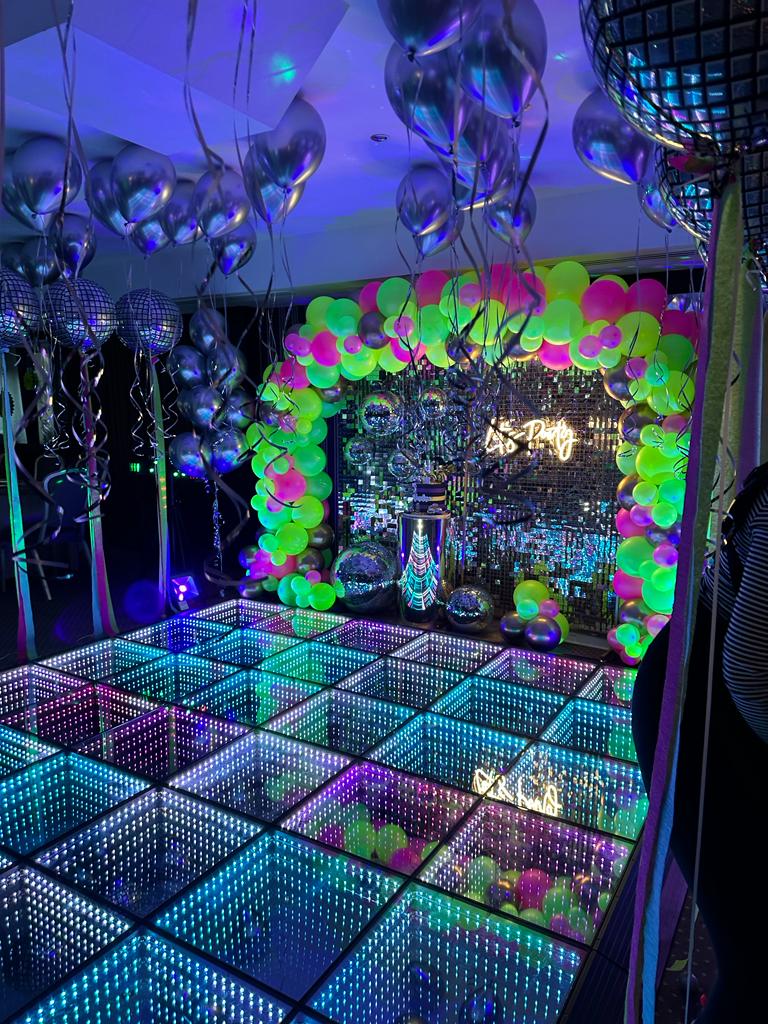 5m x 5m 3D Infinity LED Dance Floor Best Event Entertainment service