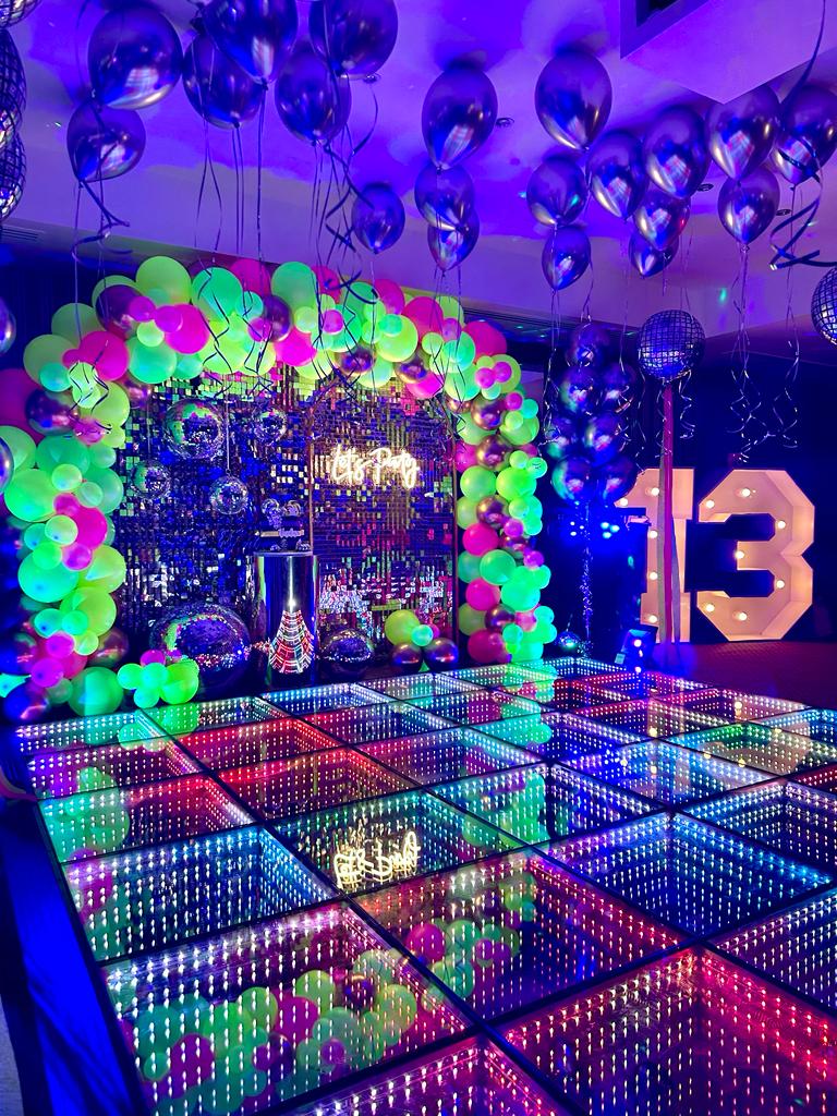 5m x 5m 3D Infinity LED Dance Floor Best Event Entertainment service