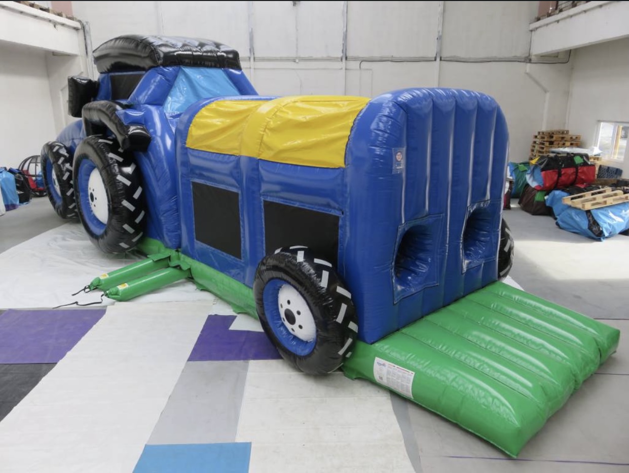 Tractor Trailer Obstacle course Bouncy Castle Hire in Coleraine