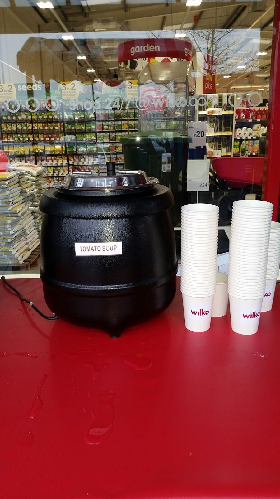 Hot Soup Traditional Hand Cart Hire