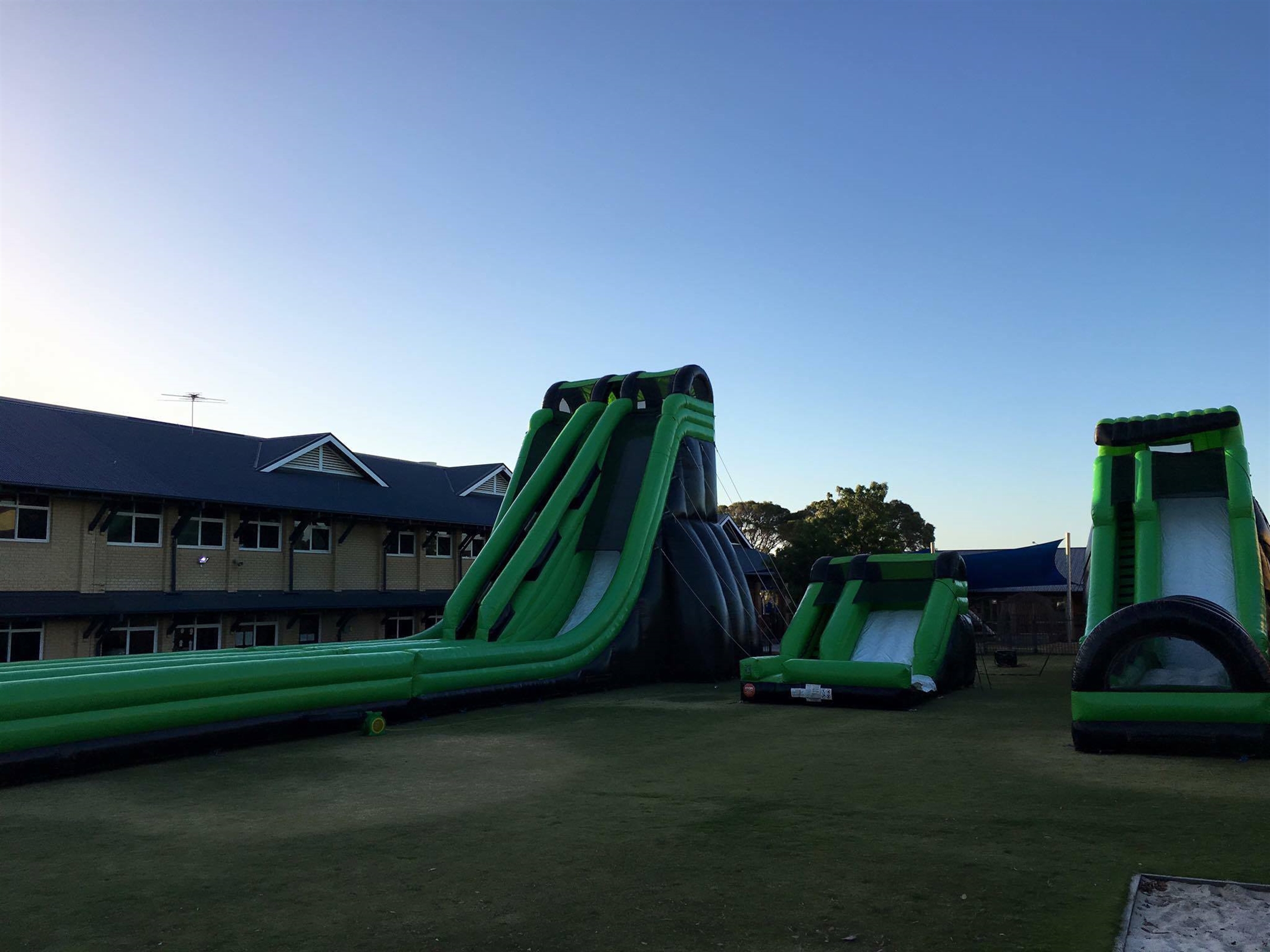 bouncy castle slip and slide