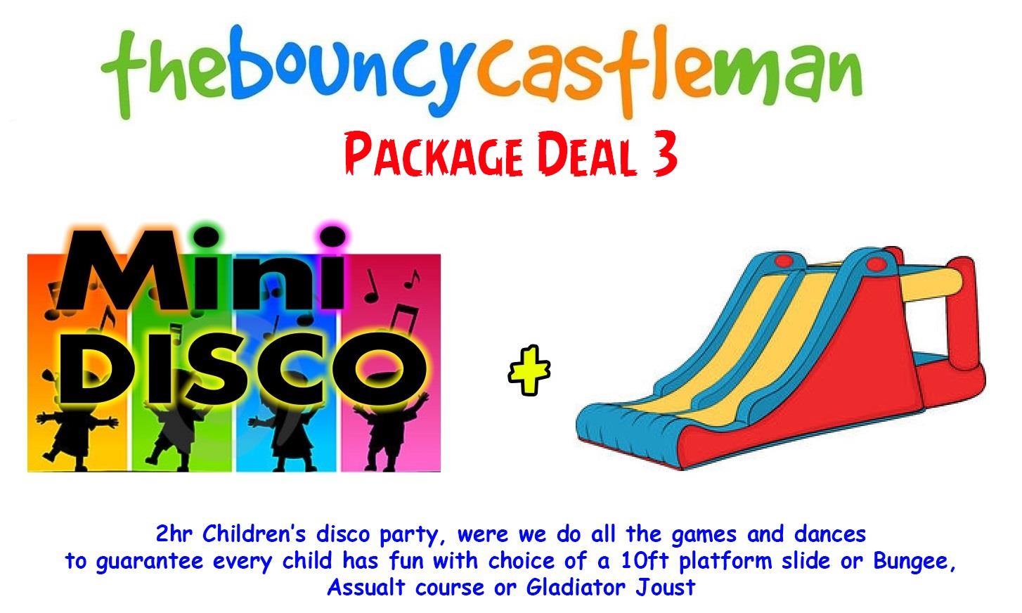 Bouncy Castle & Disco Packages Best Bouncy Castle Hire service in