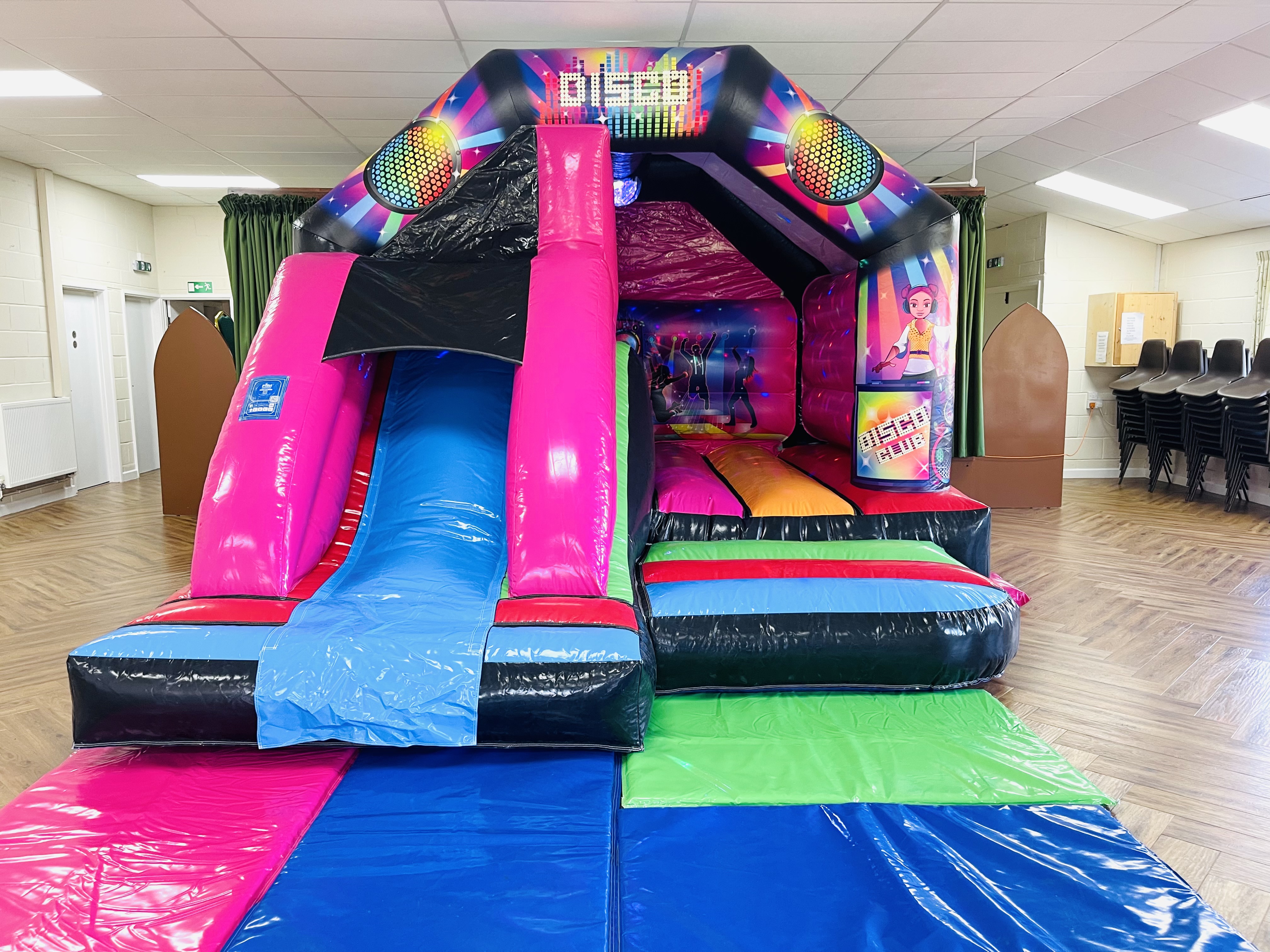 Disco Castle Combi - Hire in Bicester | Bicester Inflatables