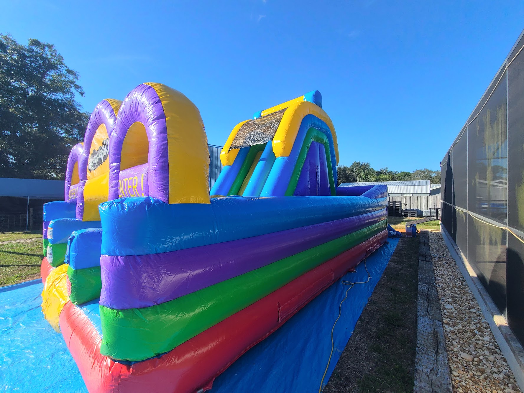 Adrenaline Rush Junior Obstacle Course Party and Inflatable Rentals