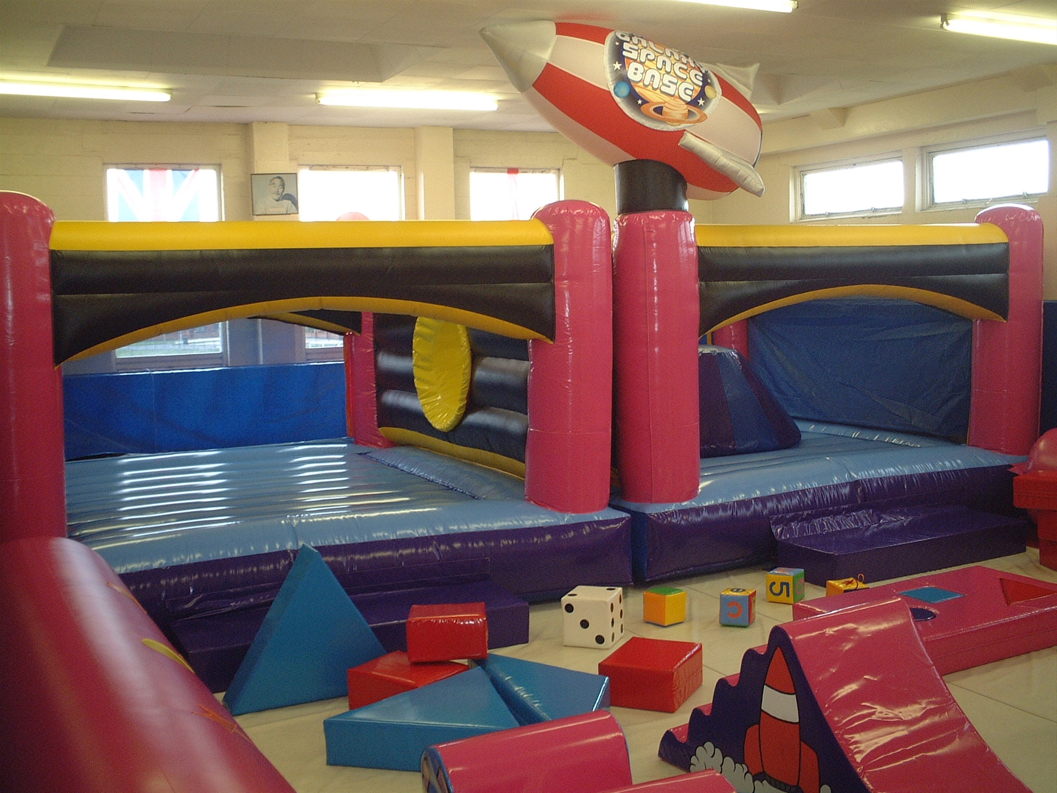 Jungle Inflatable play area Bouncy Castle Hire in Bristol