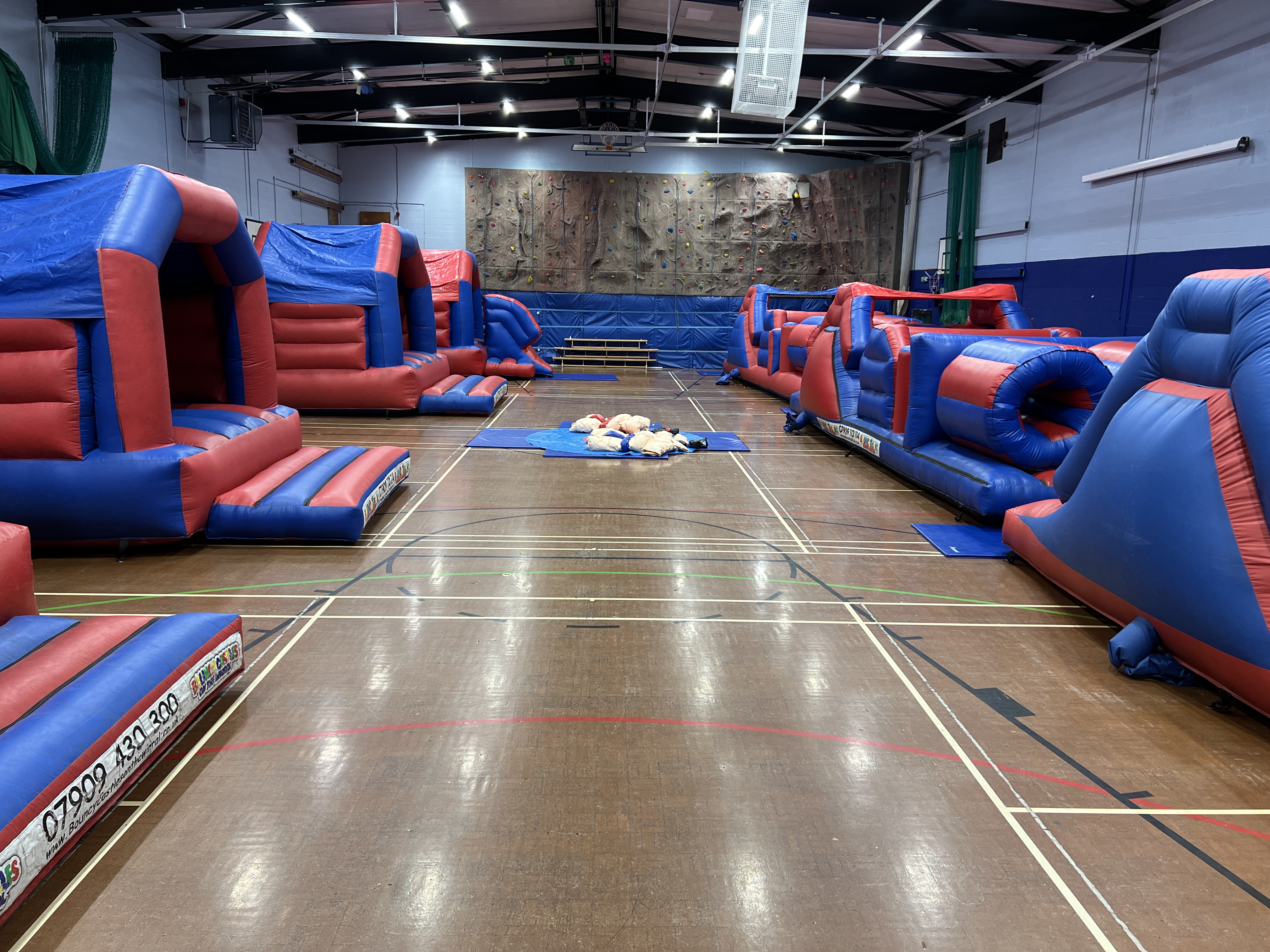 Outwood Haydock Leisure Centre: Liverpool Inflatable Hire Venue