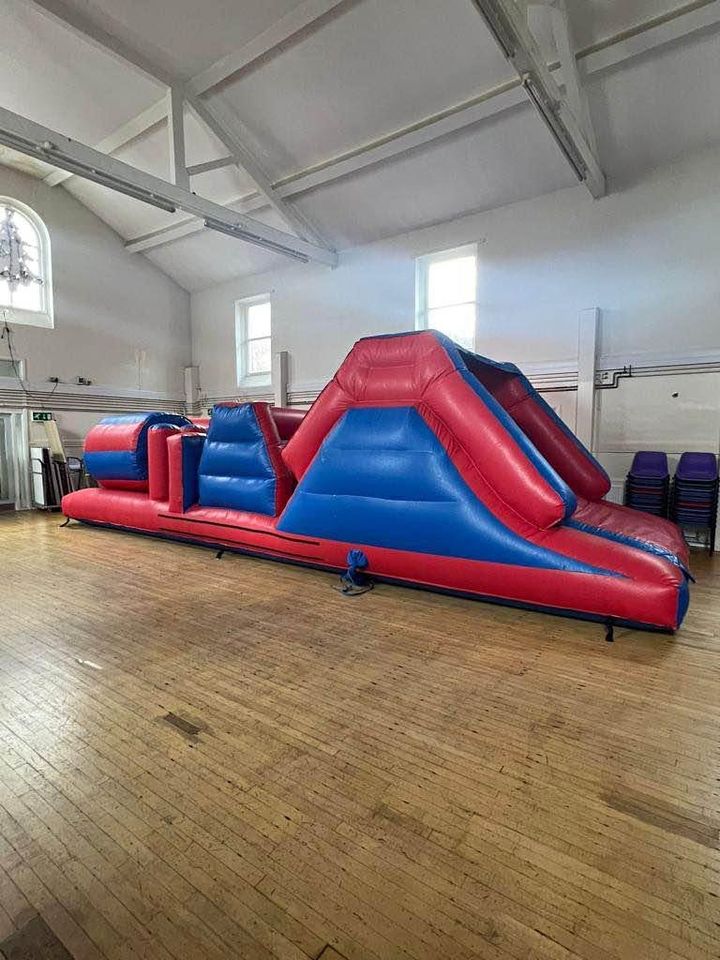 Inflatable Assault Course Bouncy Castle Hire in Cumbria, Workington