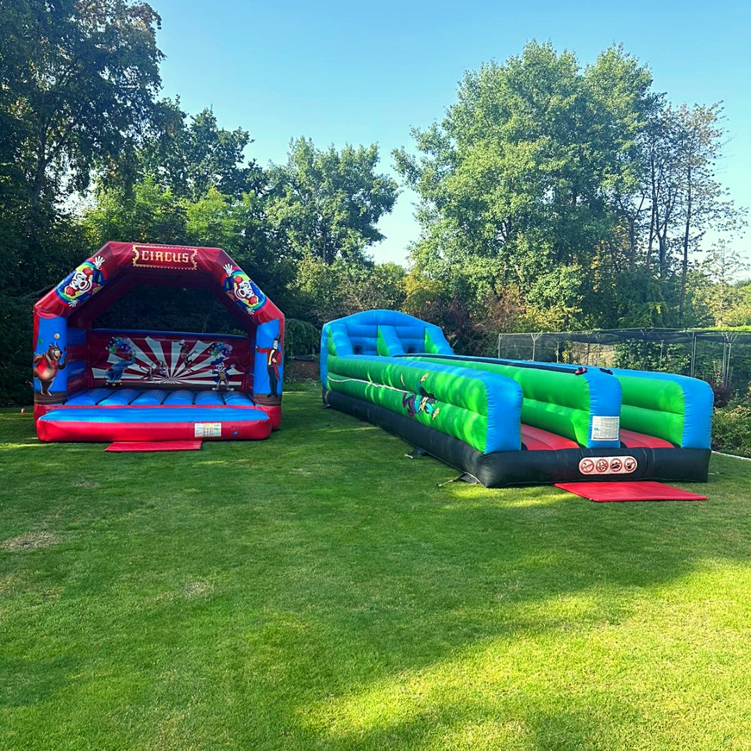 Inflatable Bungee Run Inflatable, Bouncy Castle, Entertainment