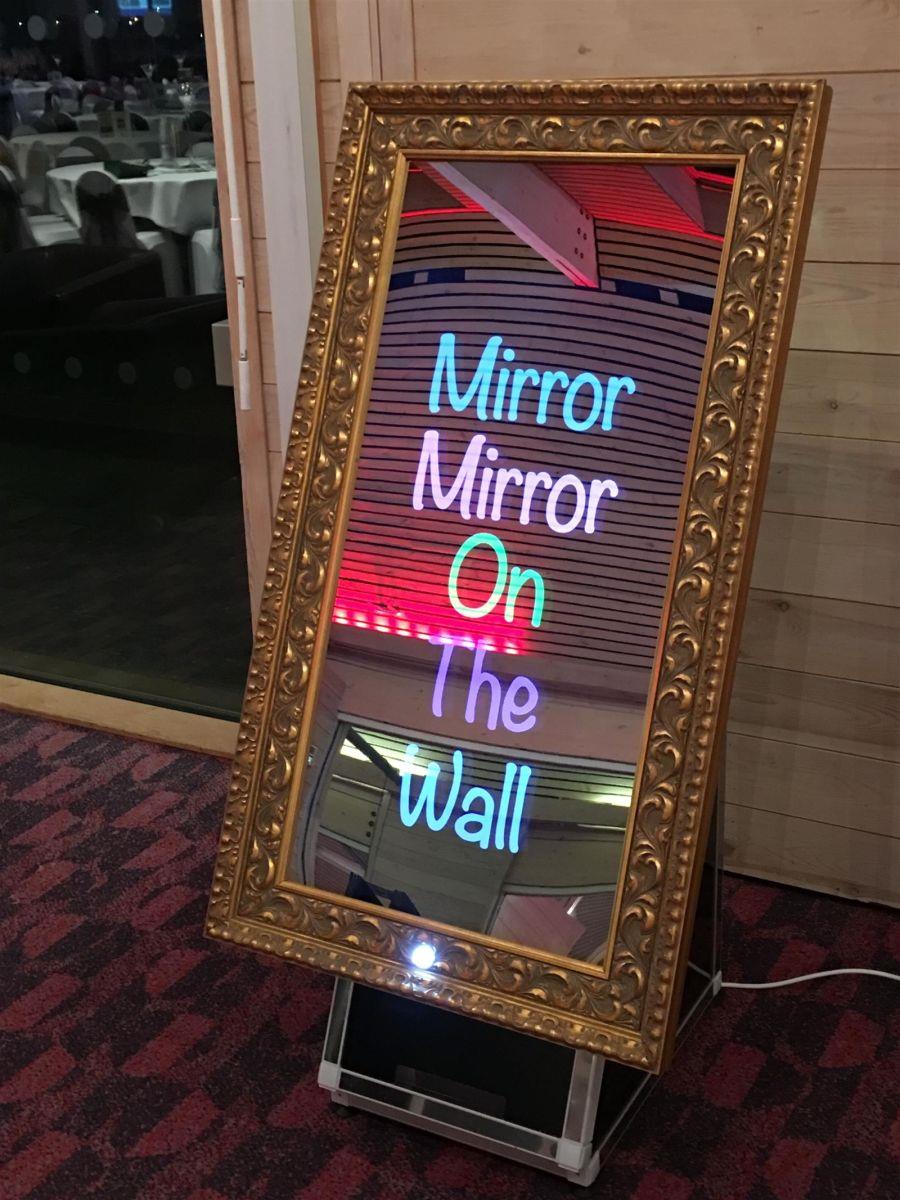 magic mirror photo booth for sale