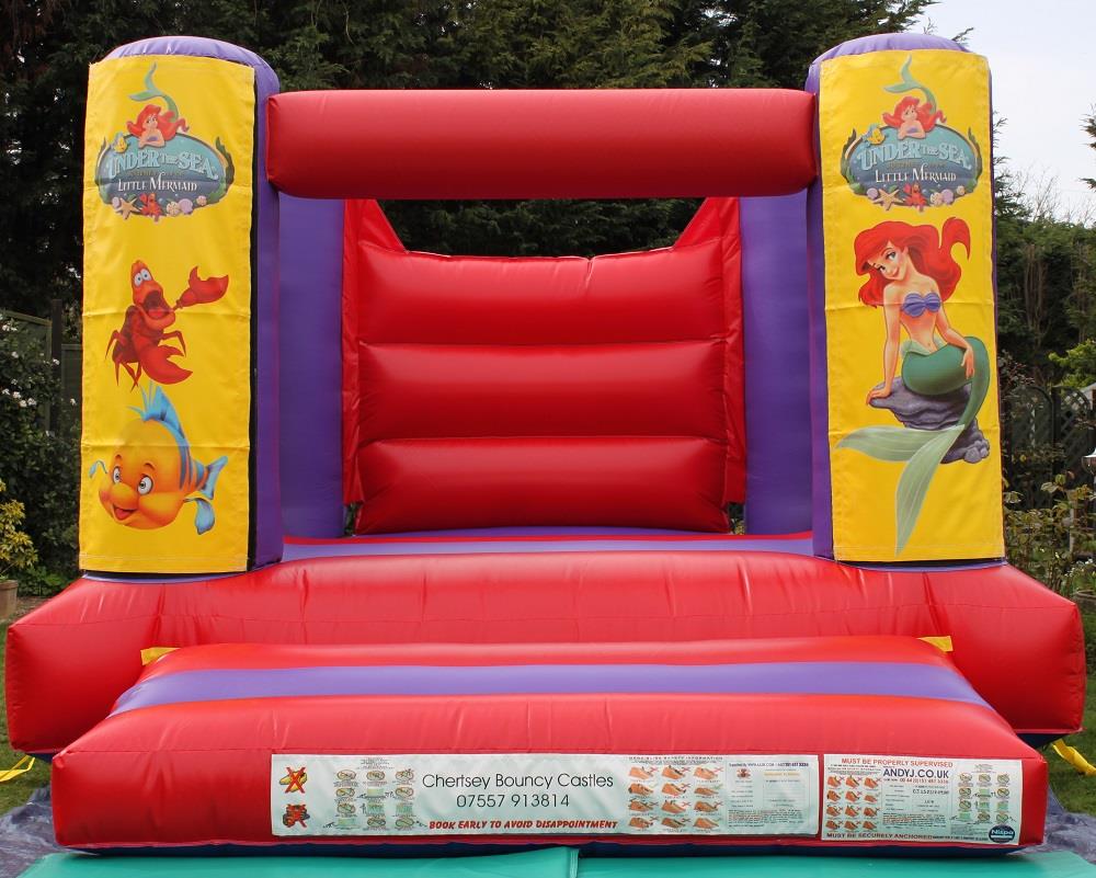 mermaid jumping castle hire