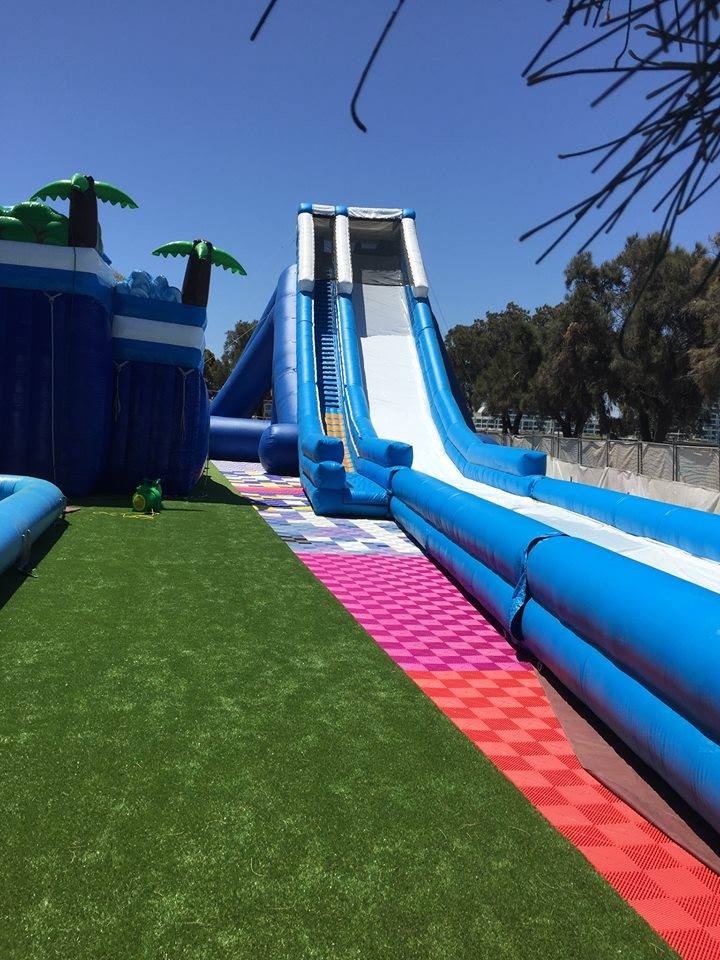 Water Slides Bouncy Castle Hire and Water Slides in Perth