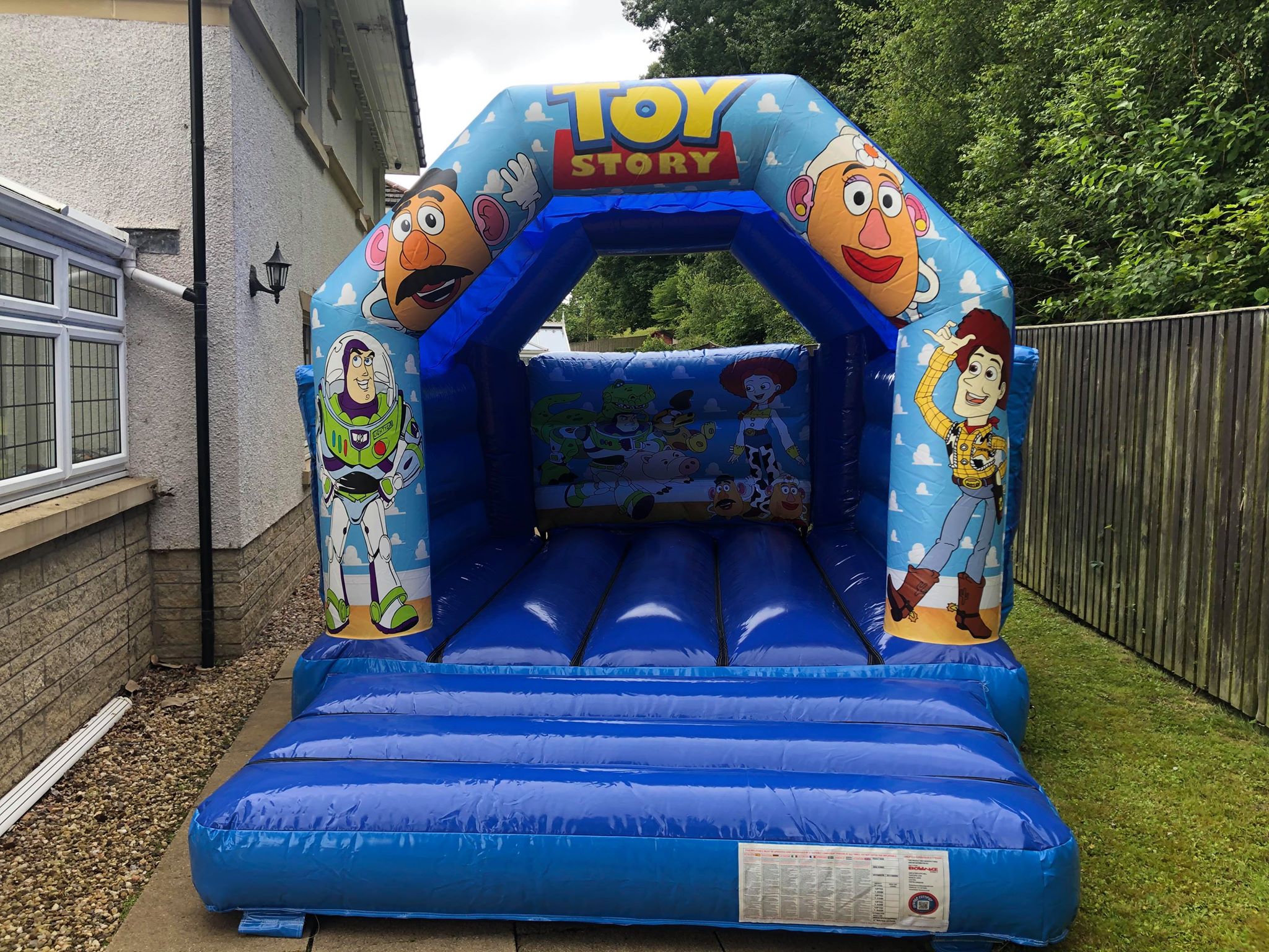 12ft x 15ft Toy Story Bouncy Castle Hire in Edinburgh, East Lothian