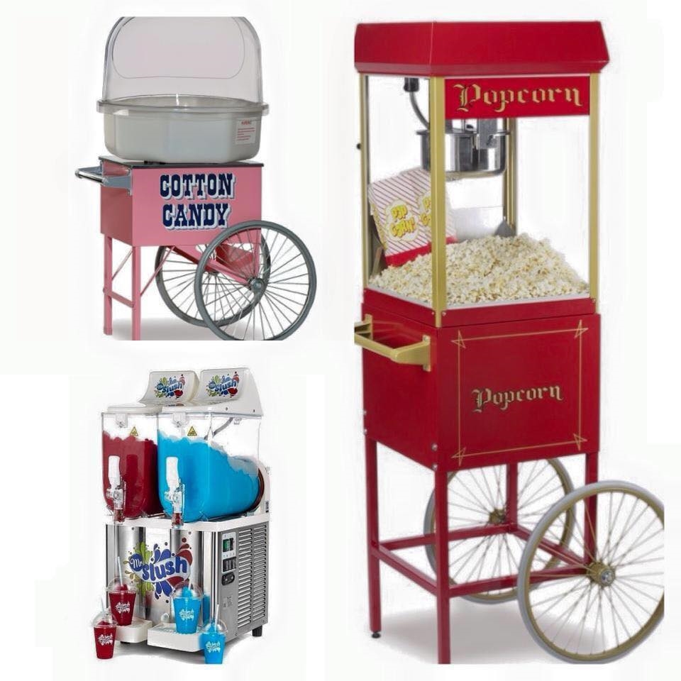 Candy Floss Machine Hire | Popcorn Machine | Slush Machine | Dartford