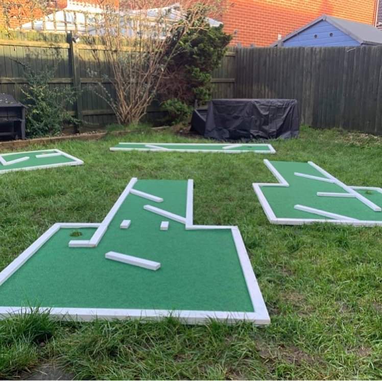 Mini Golf Event Hire Items for Weddings, Events and Parties in