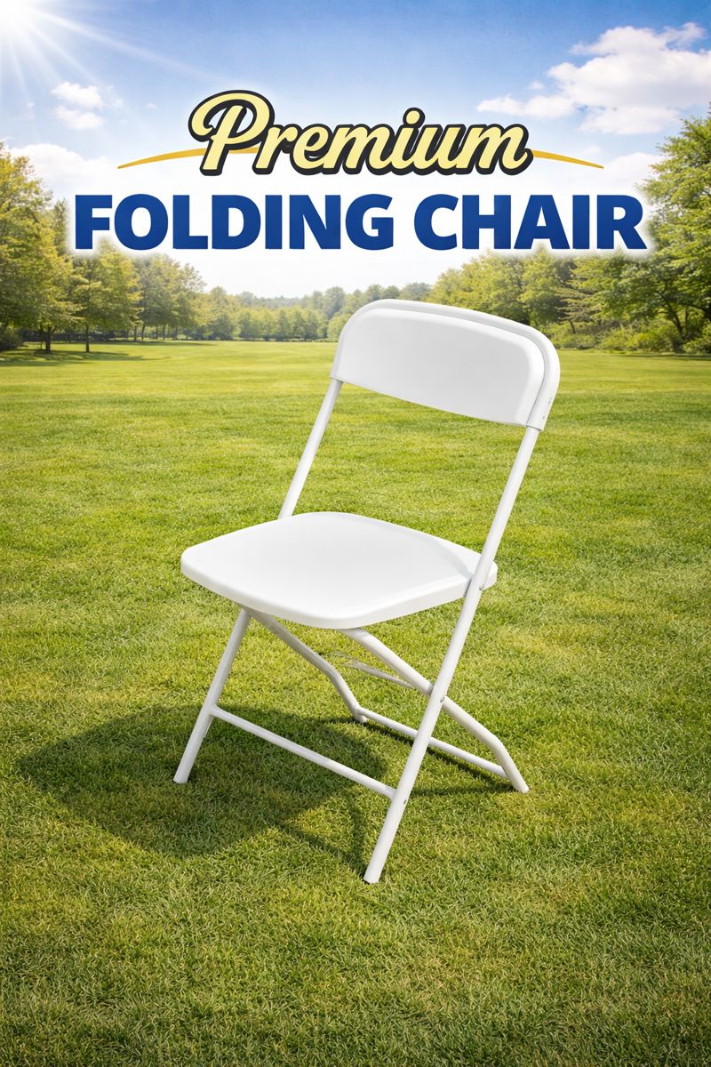 Premium Folding Chair Rental | Event Chair Rentals Hubert Jacksonville