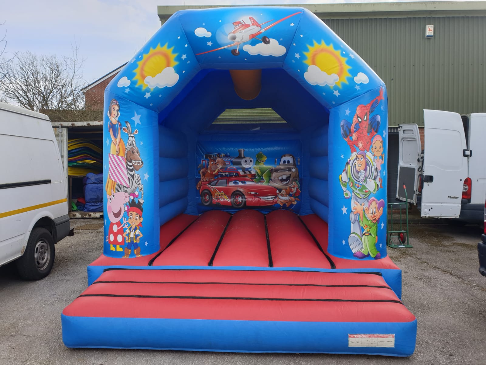 bouncy castle for girls