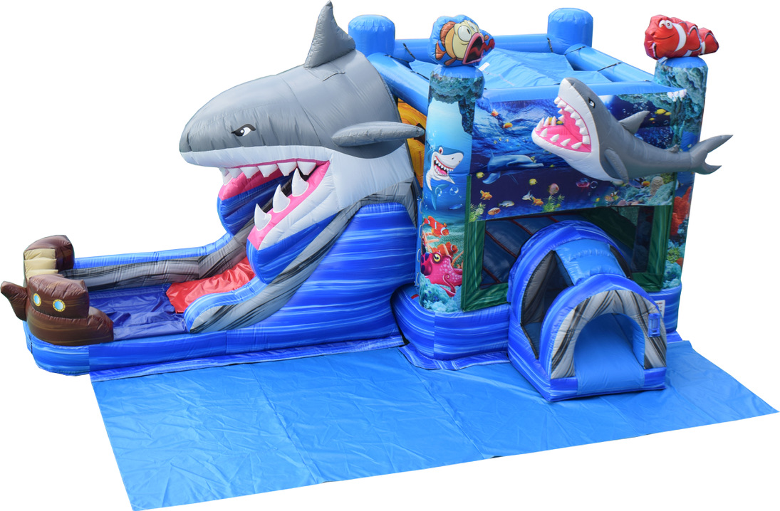 Combo Bounce Houses (Wet and Dry) Rent in South Carolina Morton
