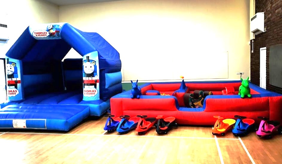 Inflatables Cheltenham | Low height indoor bouncy Castles