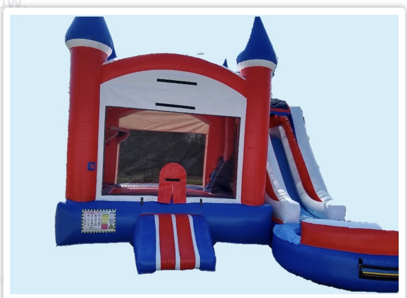 Combo Bounce Houses (Wet and Dry) Rent in South Carolina Morton