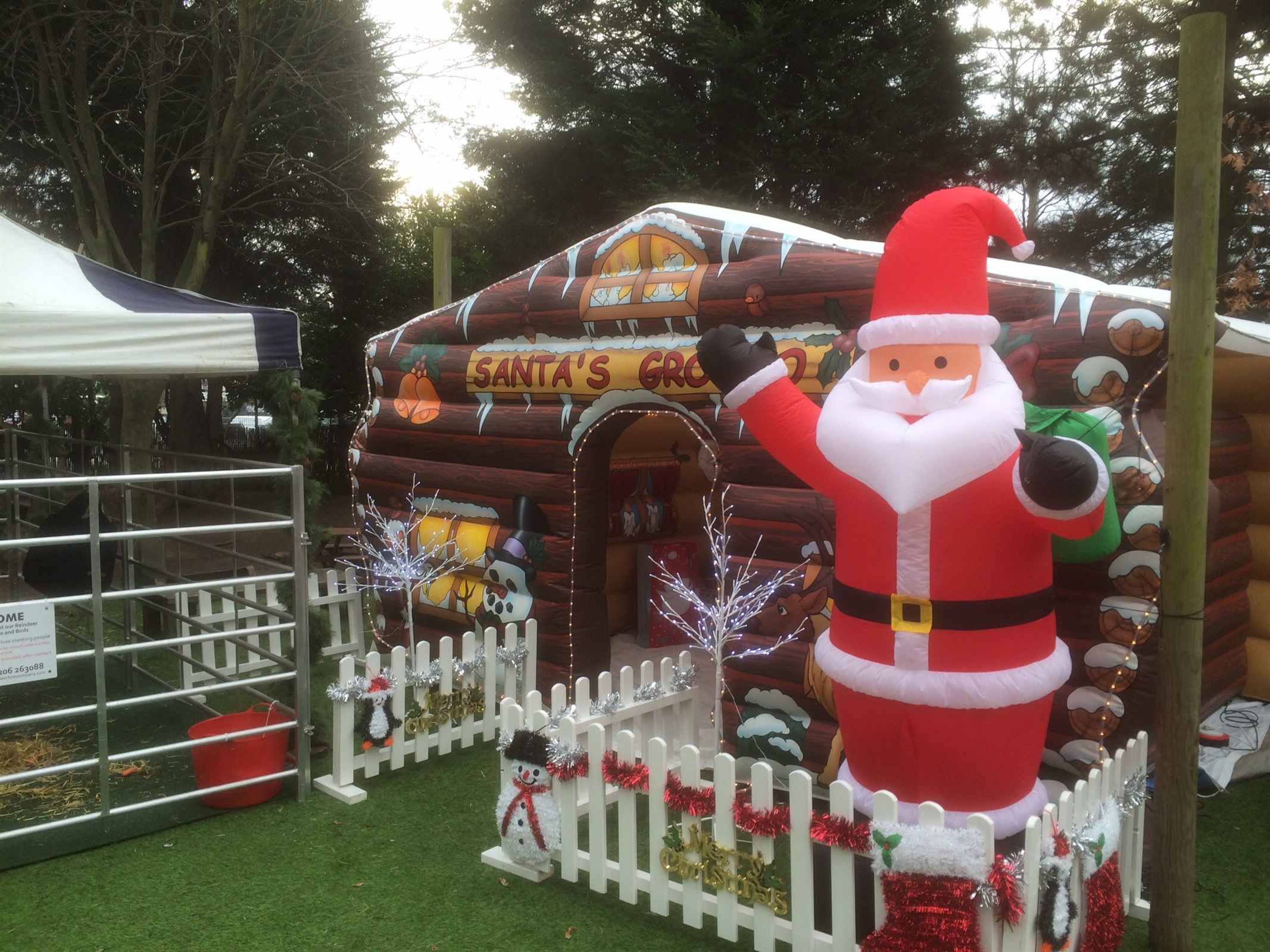 Santas Grotto (Large) Bouncy Castles, Adult Bouncy Castle, Kids