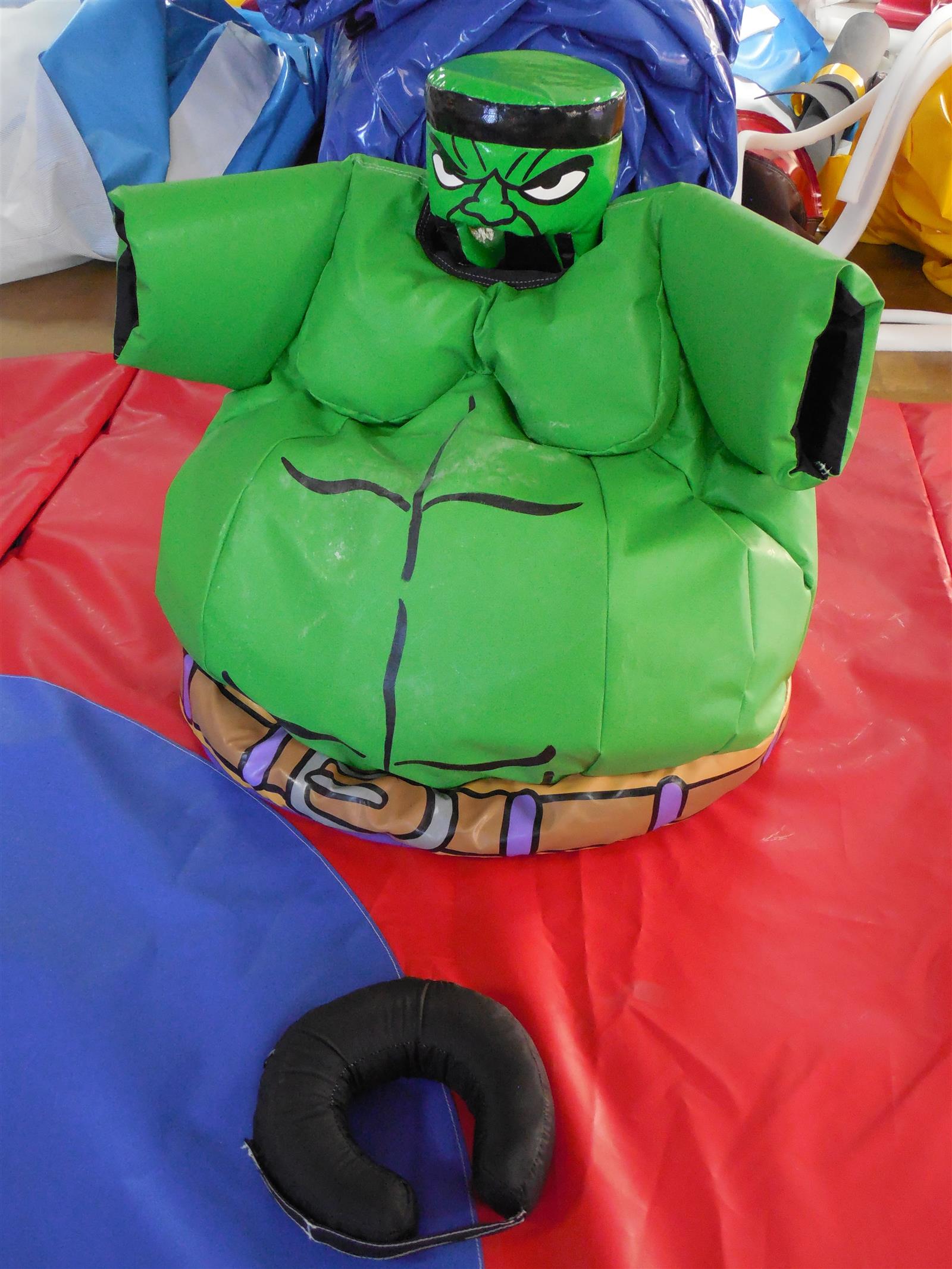 Superhero Sumo - Bouncy Castle hire Jersey CI Soft Play 