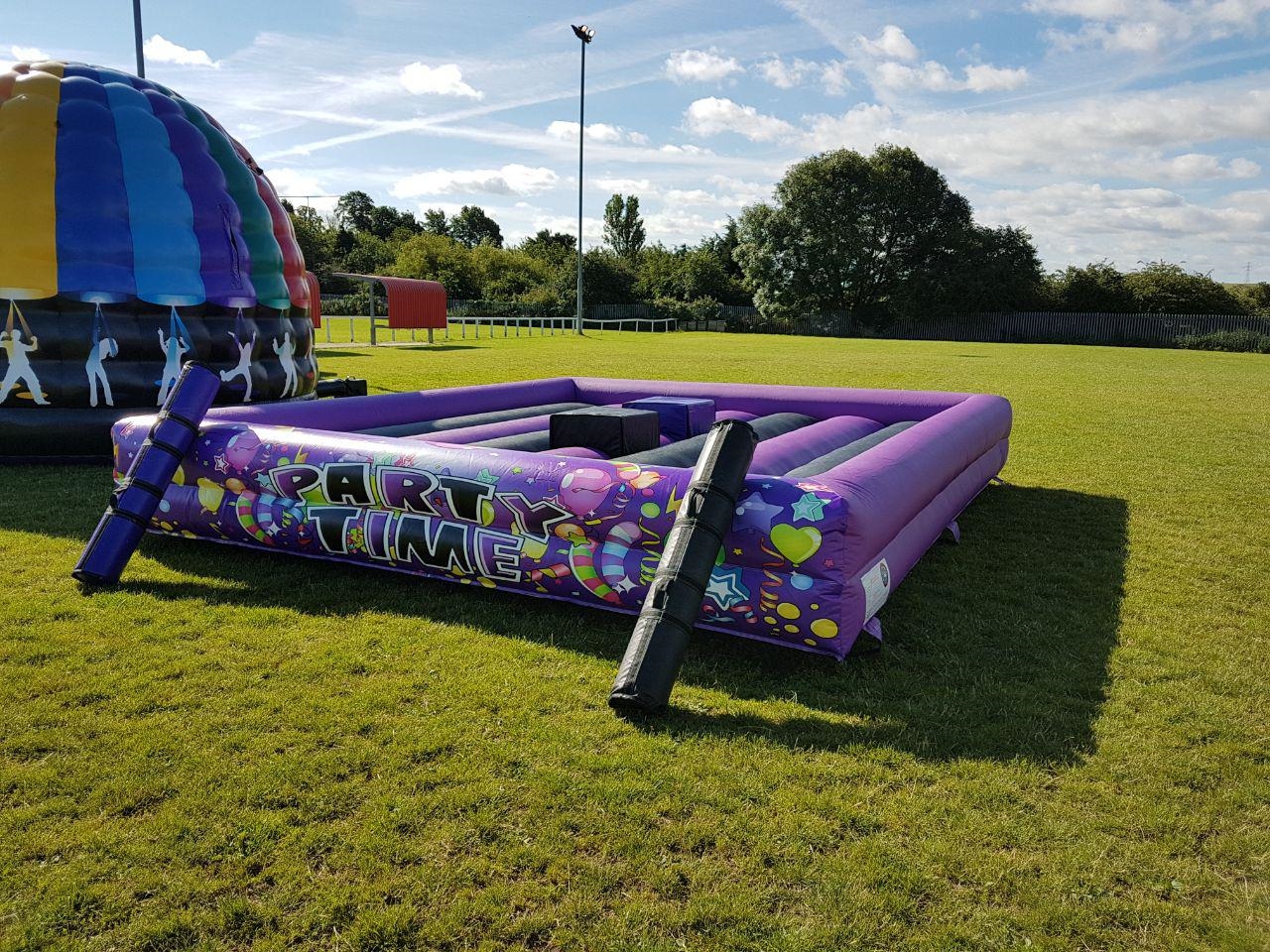 Gladiator Duel / Gladiator Joust Bouncy Castle Hire in Leeds