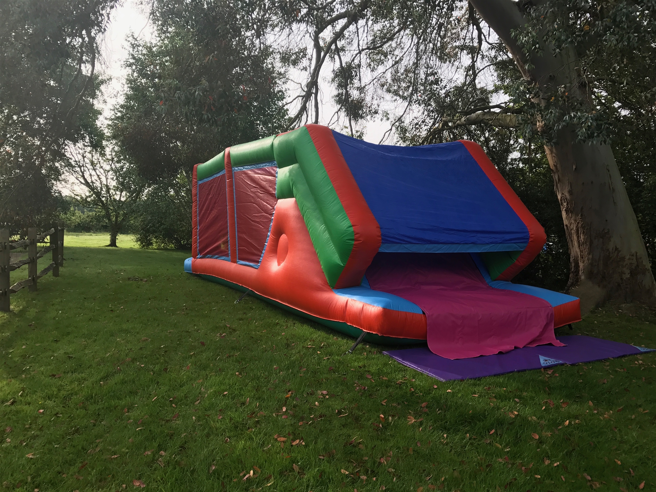 Ace Inflatables 30ft Rainbow Fun Run