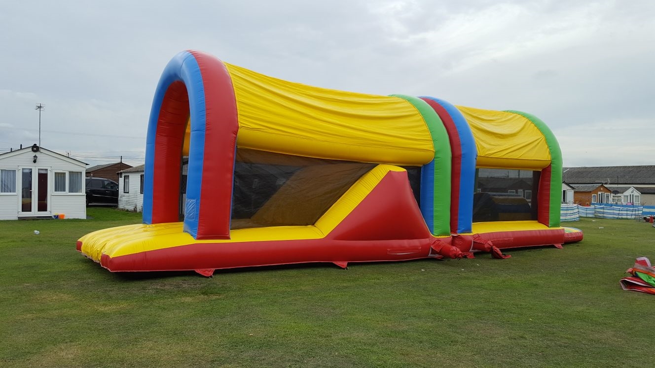 Inflatable Assault Course Hire Bouncy Castle Obstacle Course Rent Uk