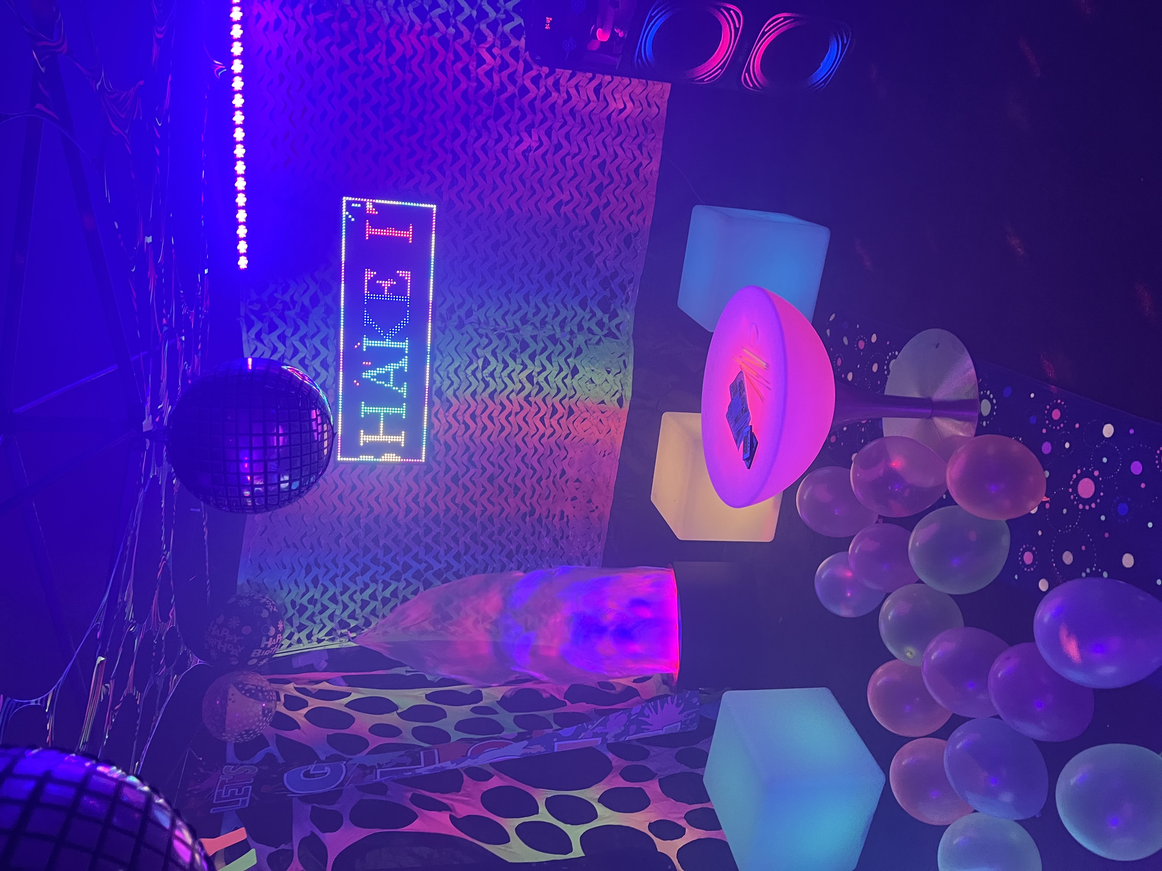 a2 4.5mx3m uv glow party rave tent gazebo inflatable - Hire in Ashford ...
