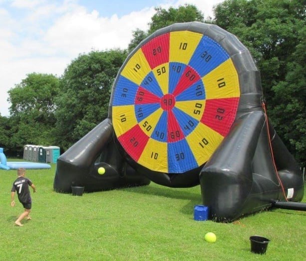 Football Themed Inflatables Bouncy Castle Hire in Kent, East Sussex,