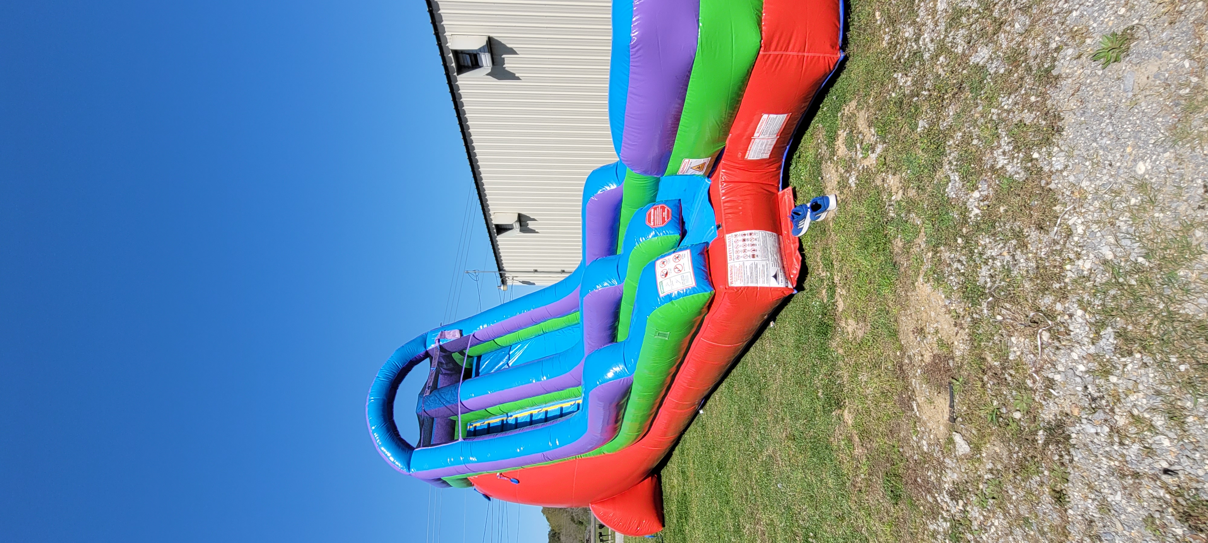 18' Retro Waterslide Inflatable Rentals in Montgomery and Surrounding