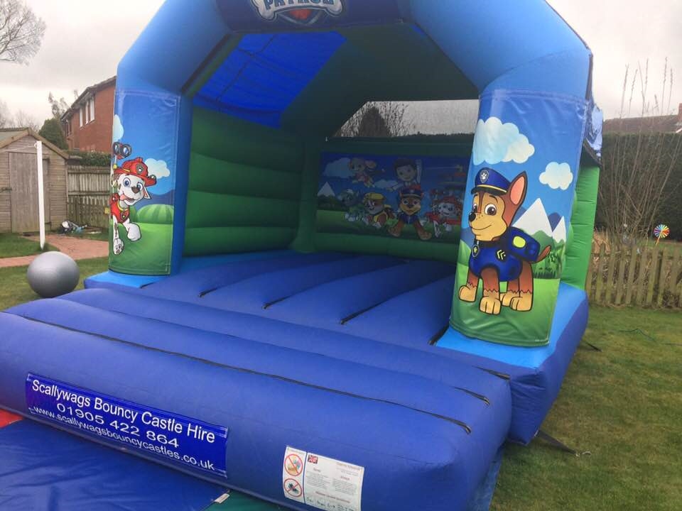 paw patrol bouncy castle