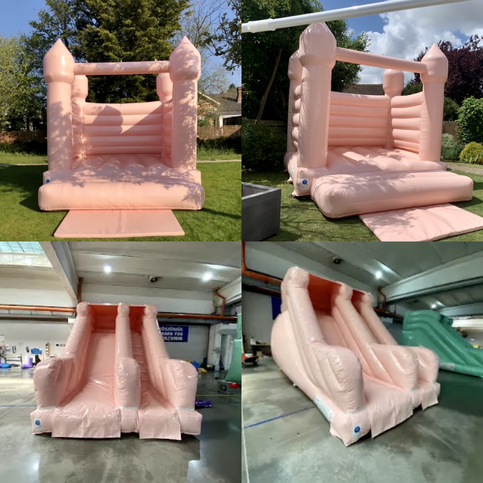 Peach Bouncy Castles & Soft Play Hire Sidcup | Sevenoaks | Kent