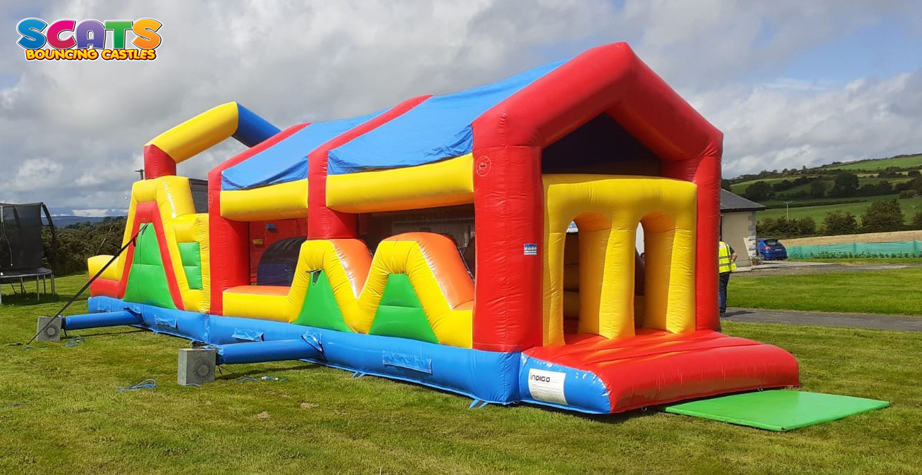 SBC171 Multi Coloured Apex Obstacle Course Hire in Wexford