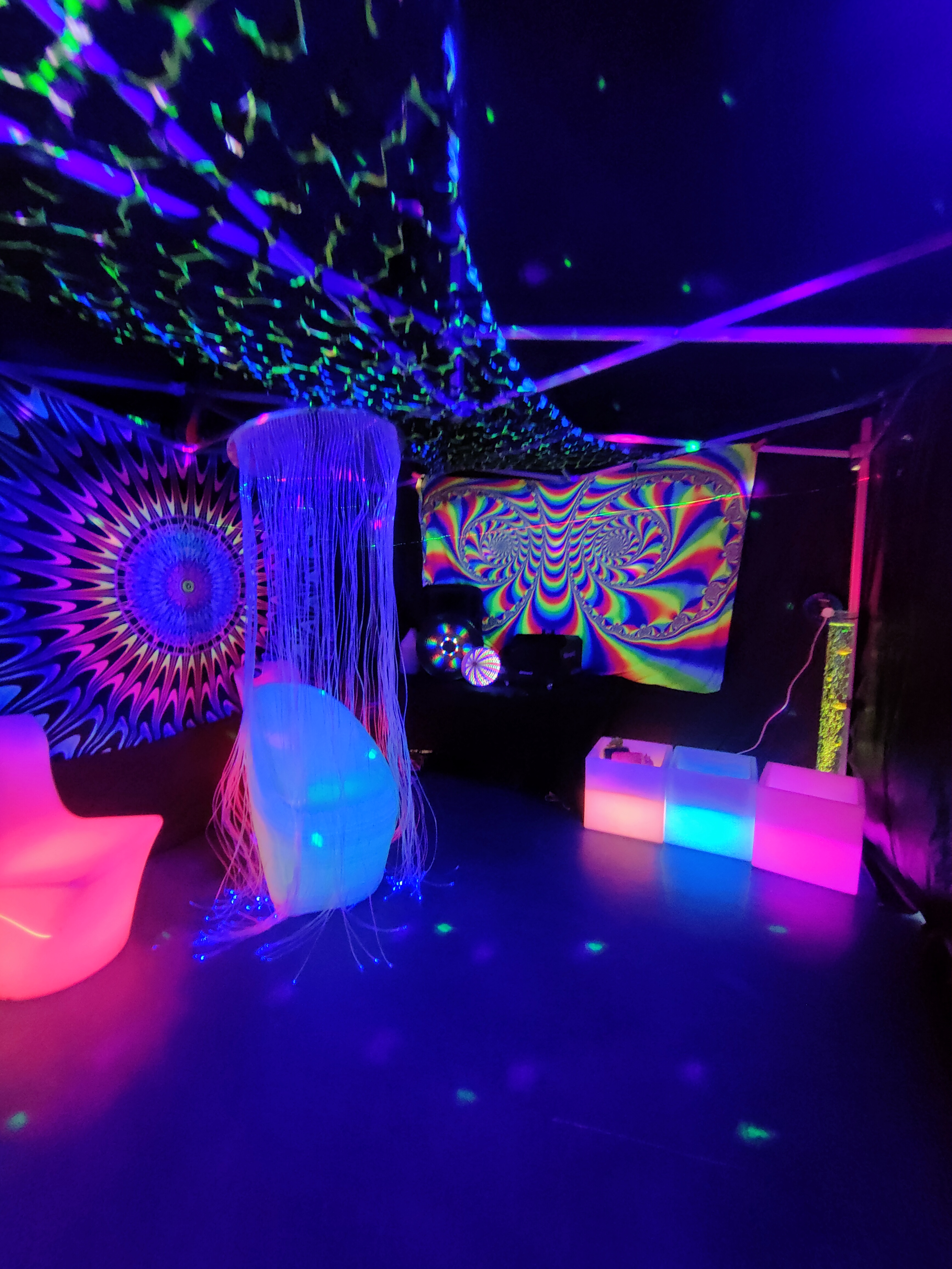 6mx3m UV Theme Sensory Tent💫🌟 - Hire in Culloville | Tommy's Tubs